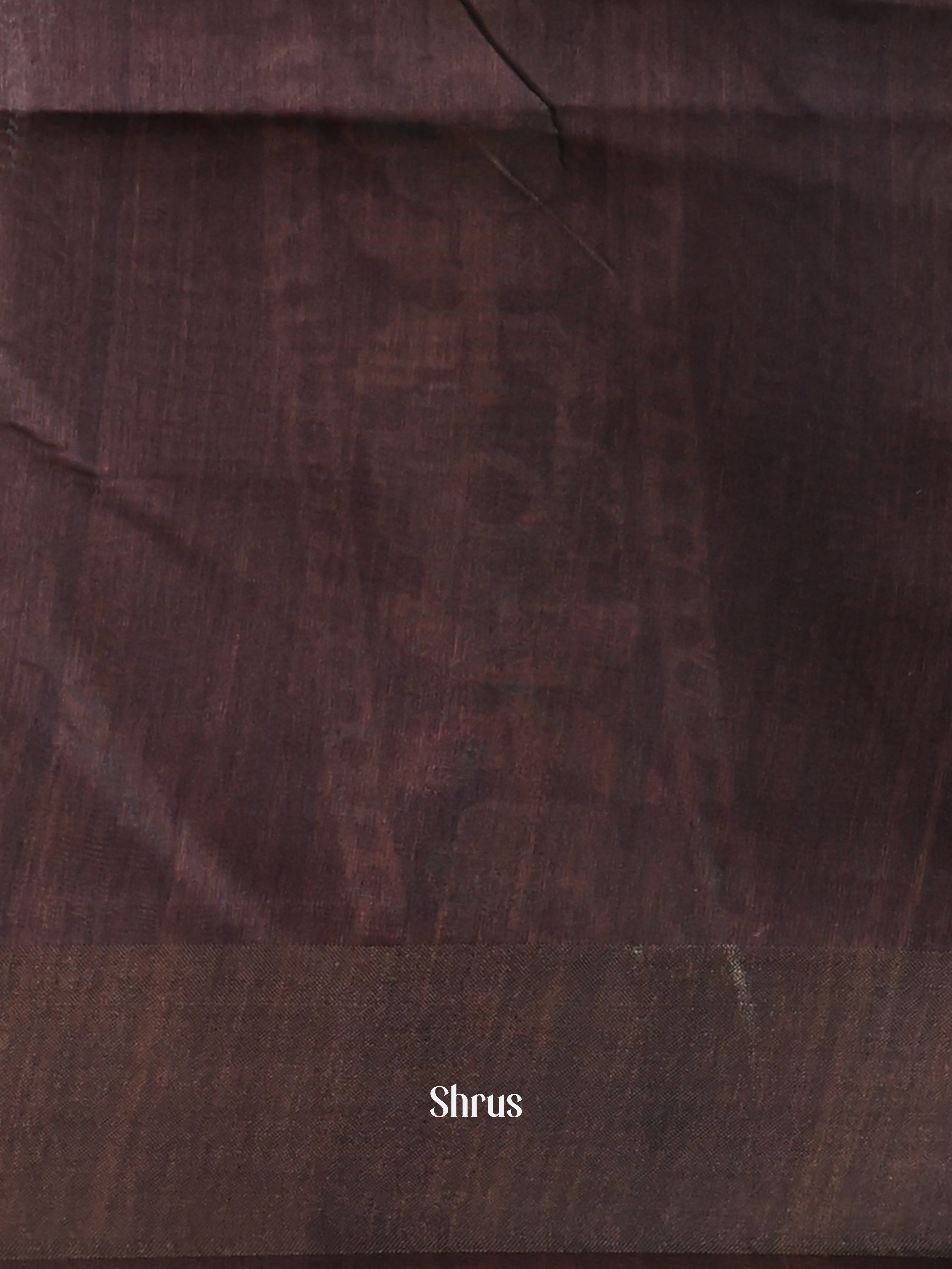 Brown - Champa semitussar Saree - Shop on Shrus.com