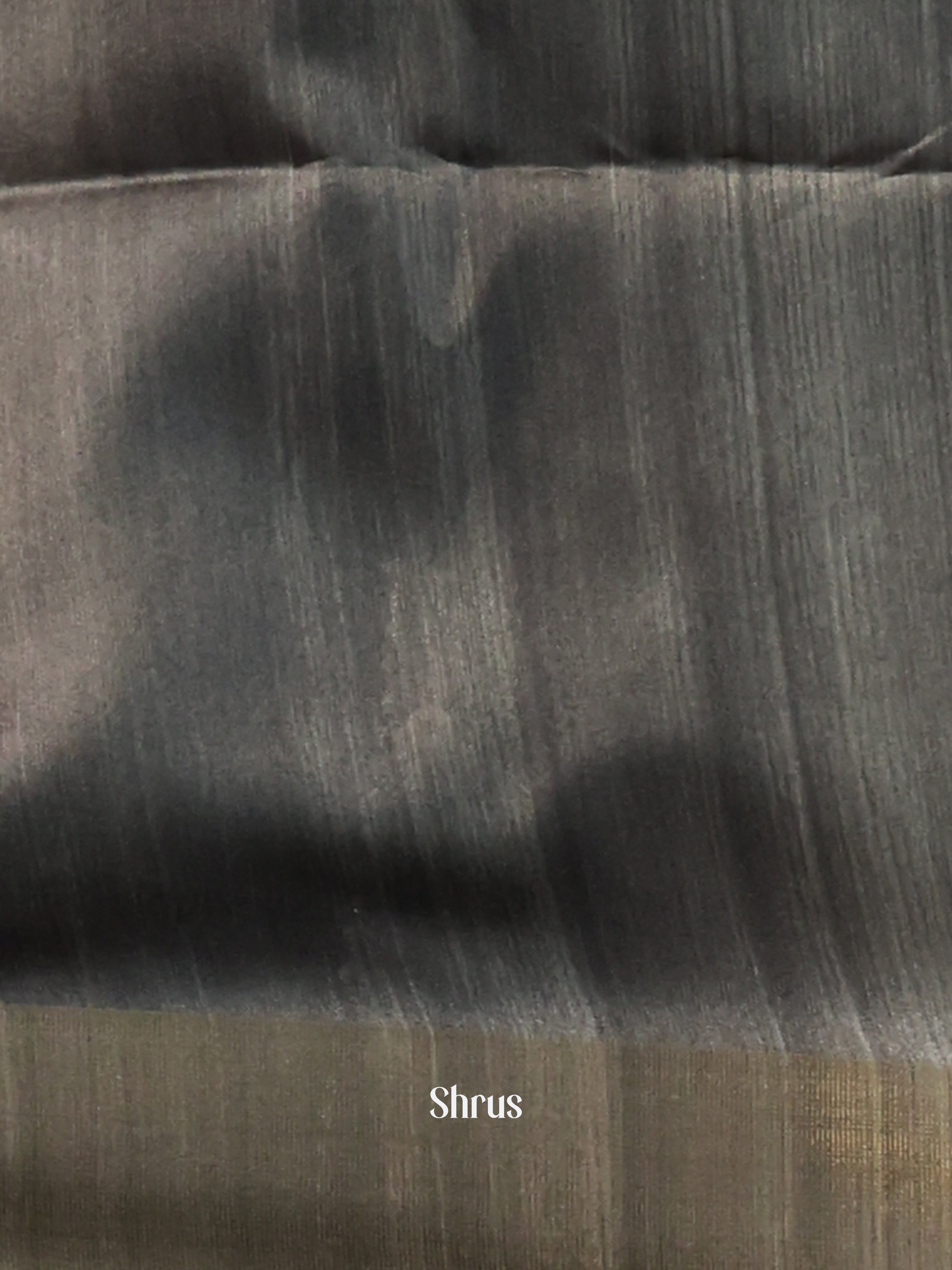 Cream & Grey - Champa semitussar Saree - Shop on Shrus.com