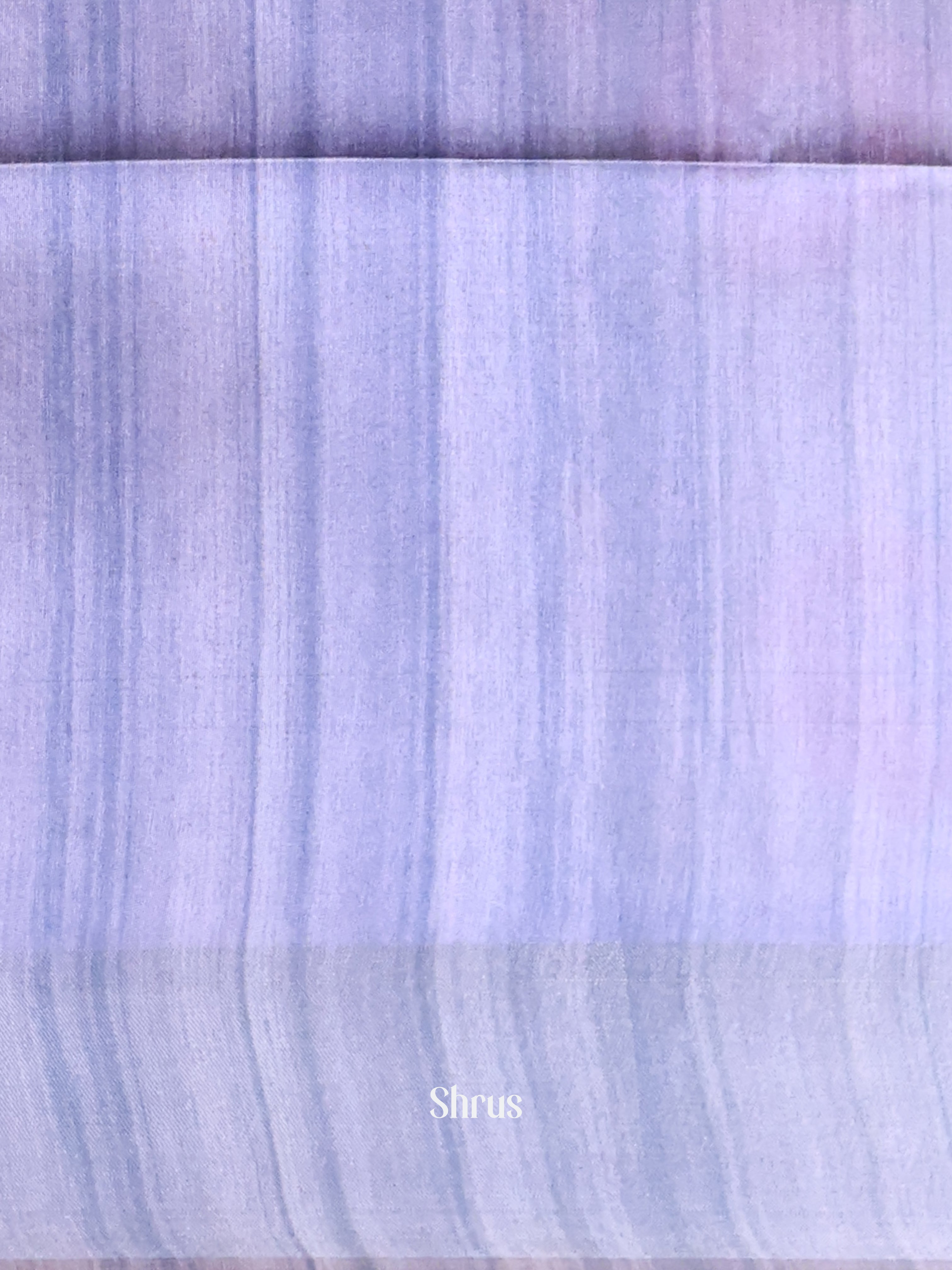 Grey & Purple- Champa semitussar Saree - Shop on Shrus.com