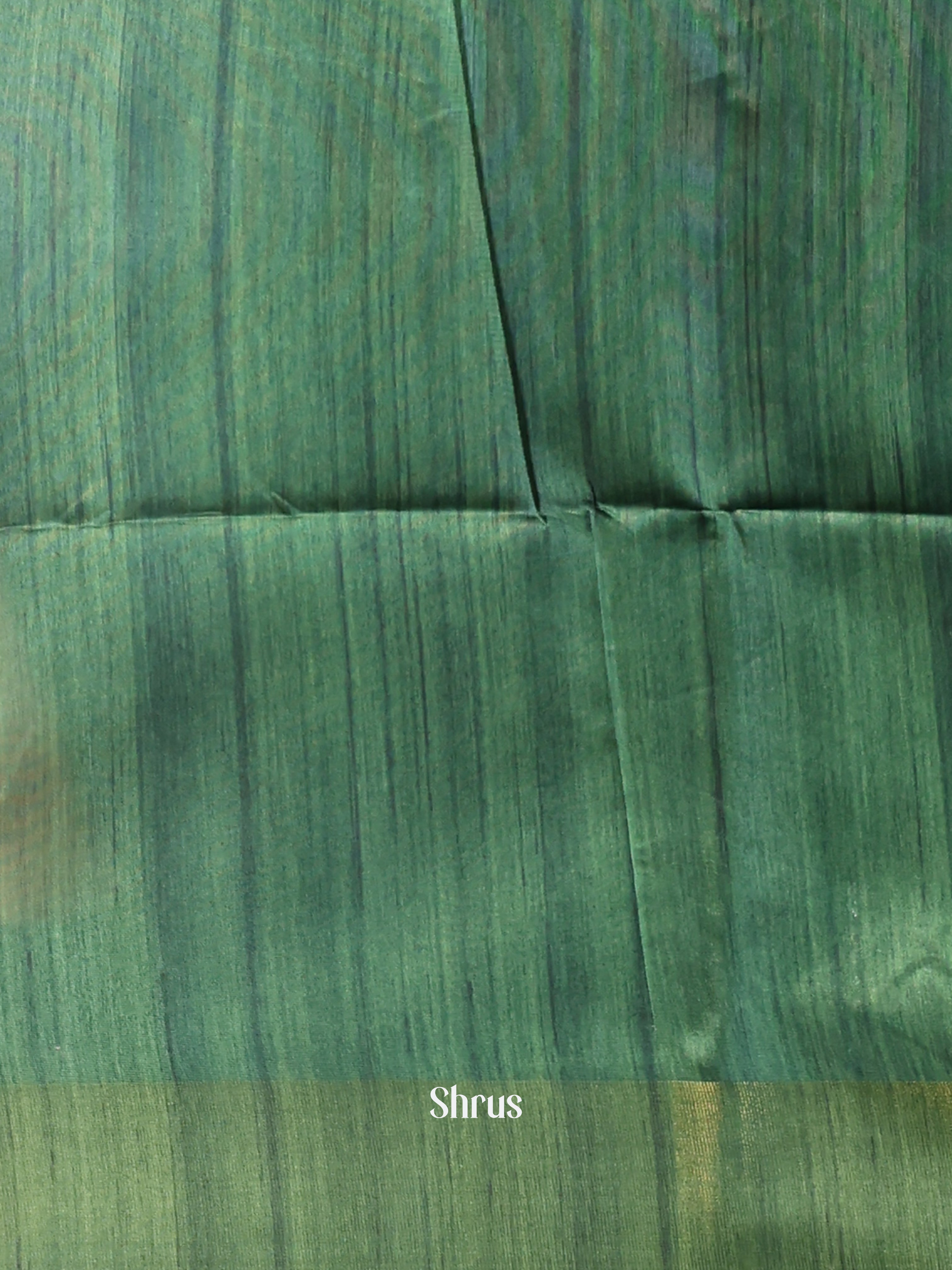 Black & Green- Champa semitussar Saree - Shop on Shrus.com