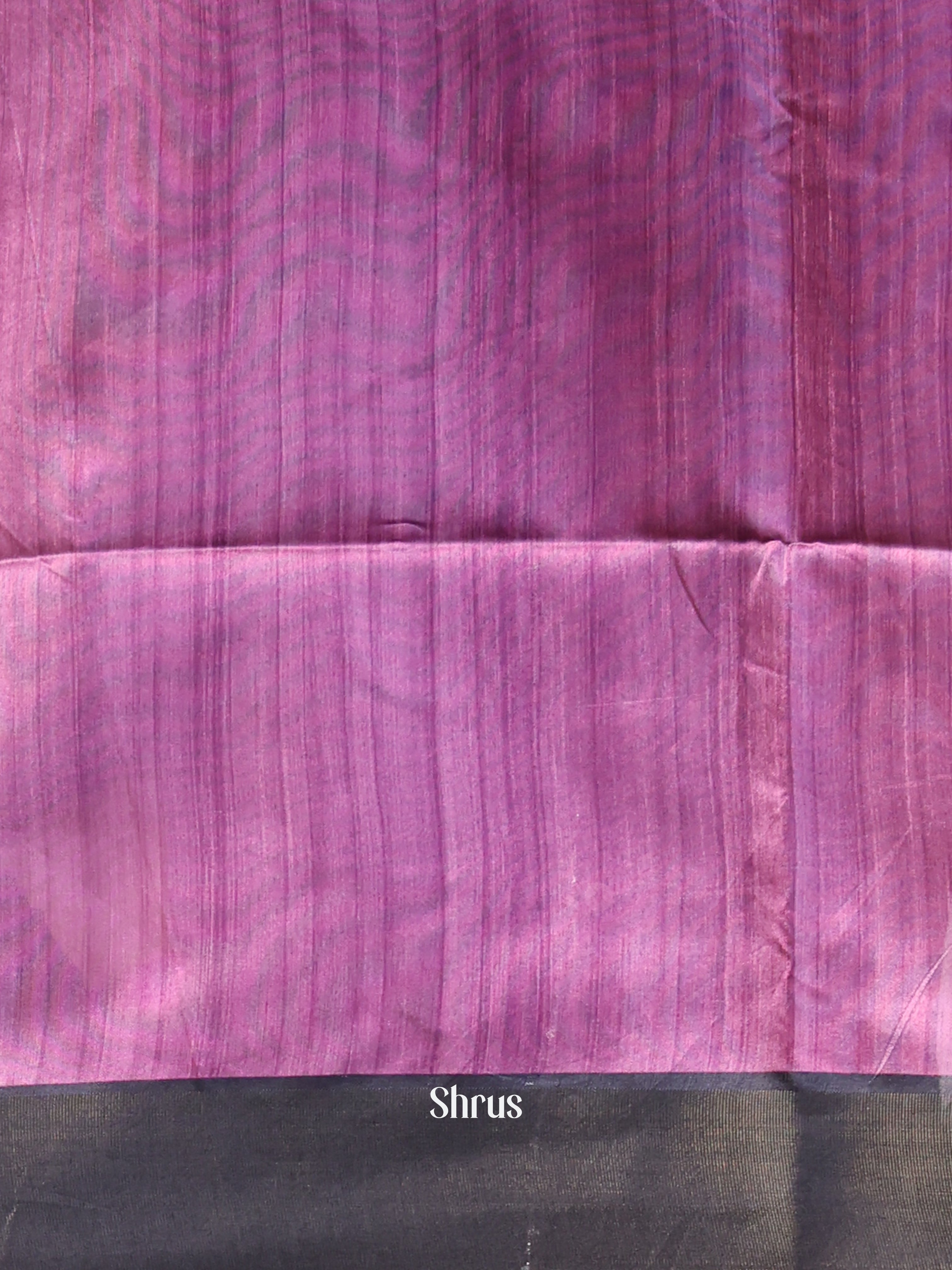 Pink & Purple - Champa semitussar Saree - Shop on Shrus.com