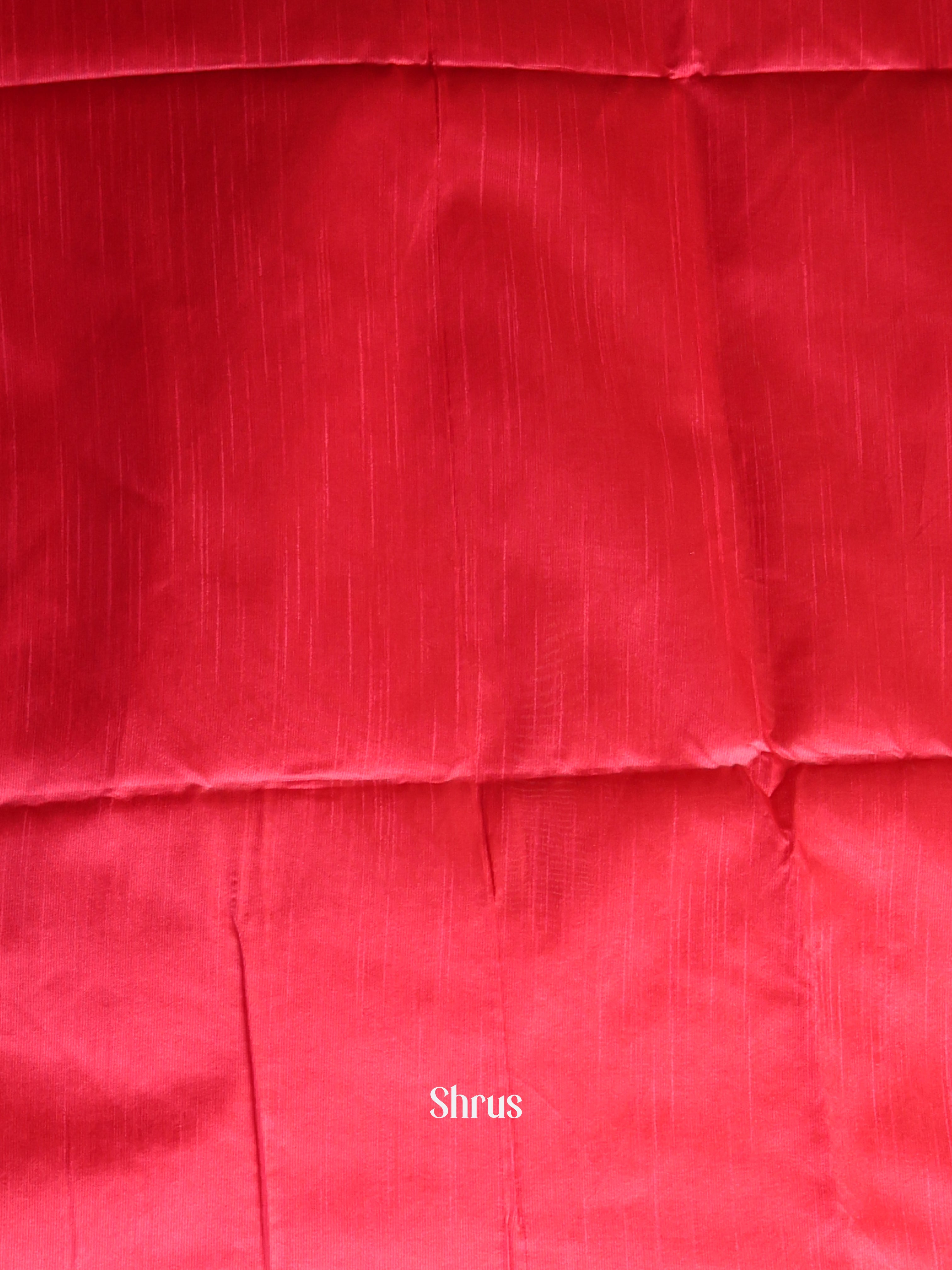 Reddish Pink - Champa semitussar Saree - Shop on Shrus.com