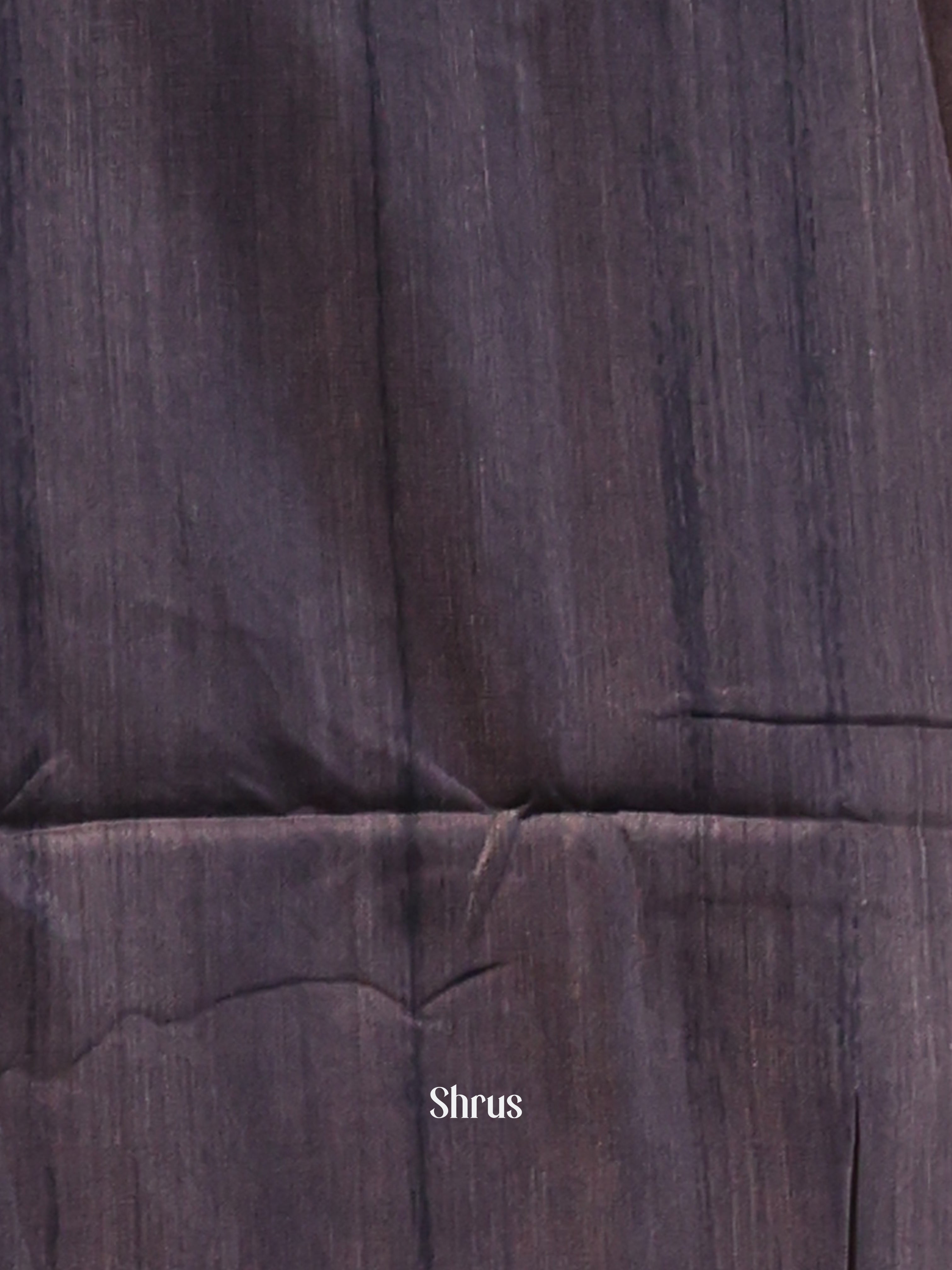 Brown - Champa semitussar Saree - Shop on Shrus.com