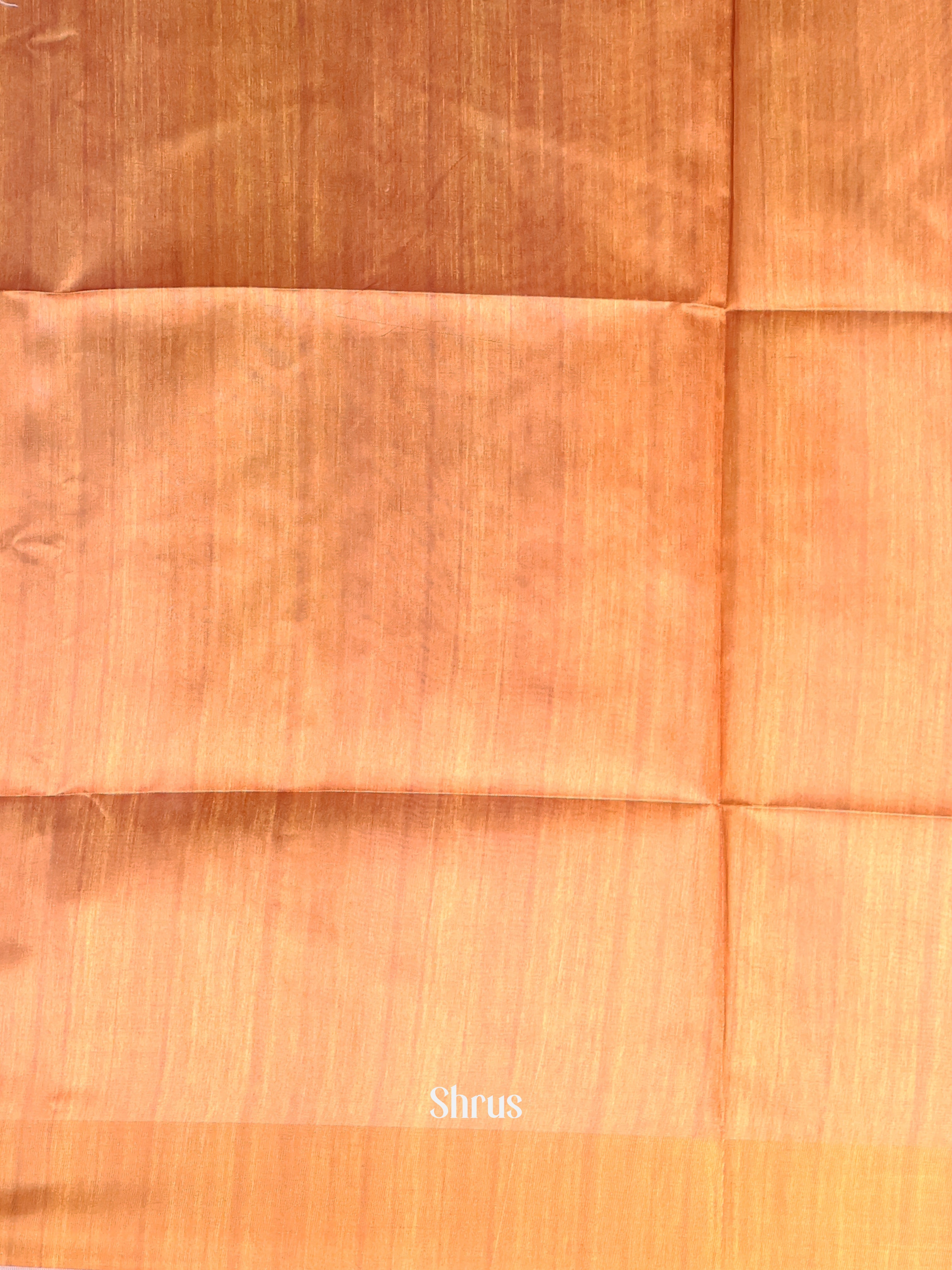 Cream & Purple - Champa semitussar Saree - Shop on Shrus.com