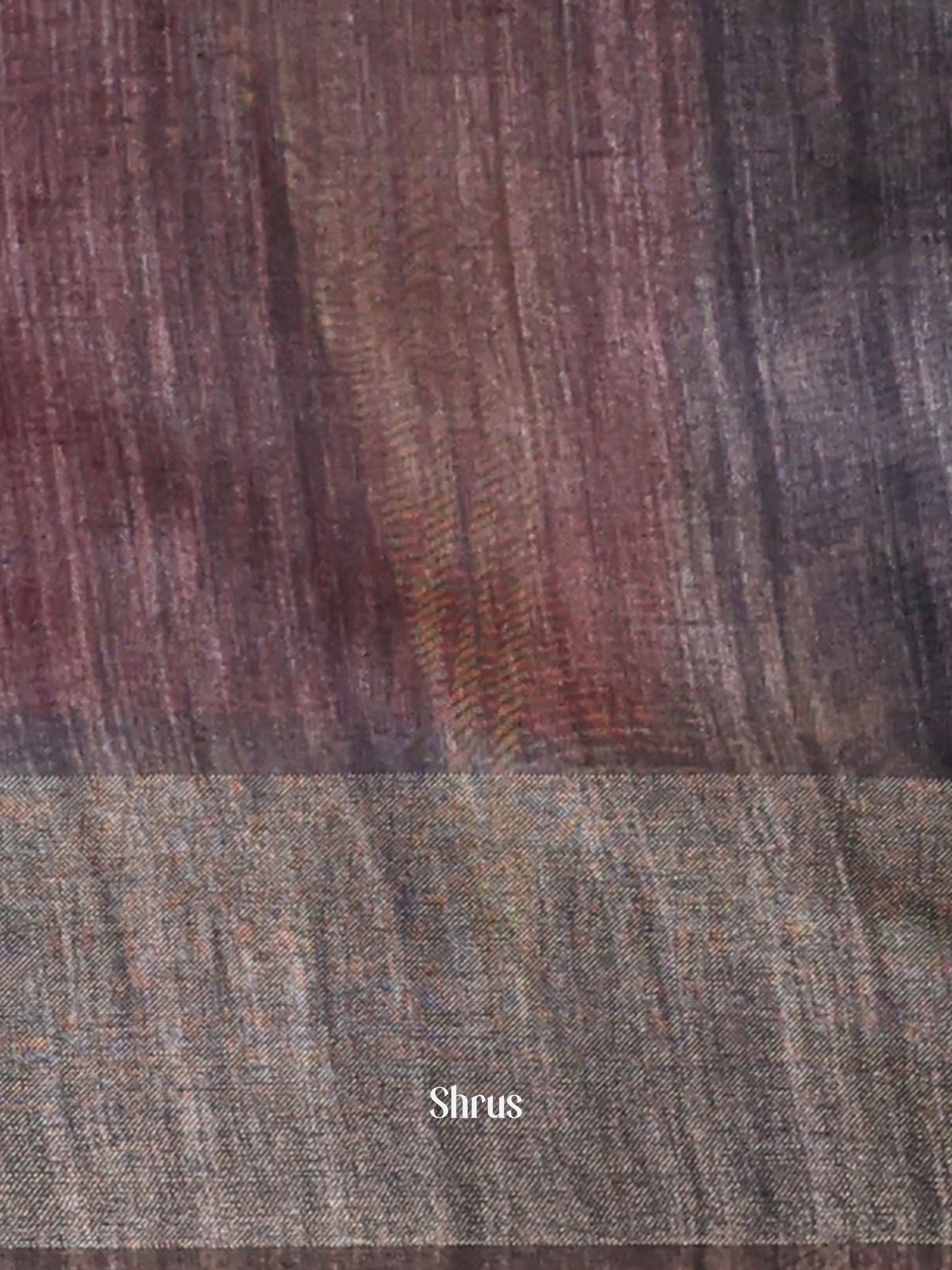 Beige & Black - Champa semitussar Saree - Shop on Shrus.com