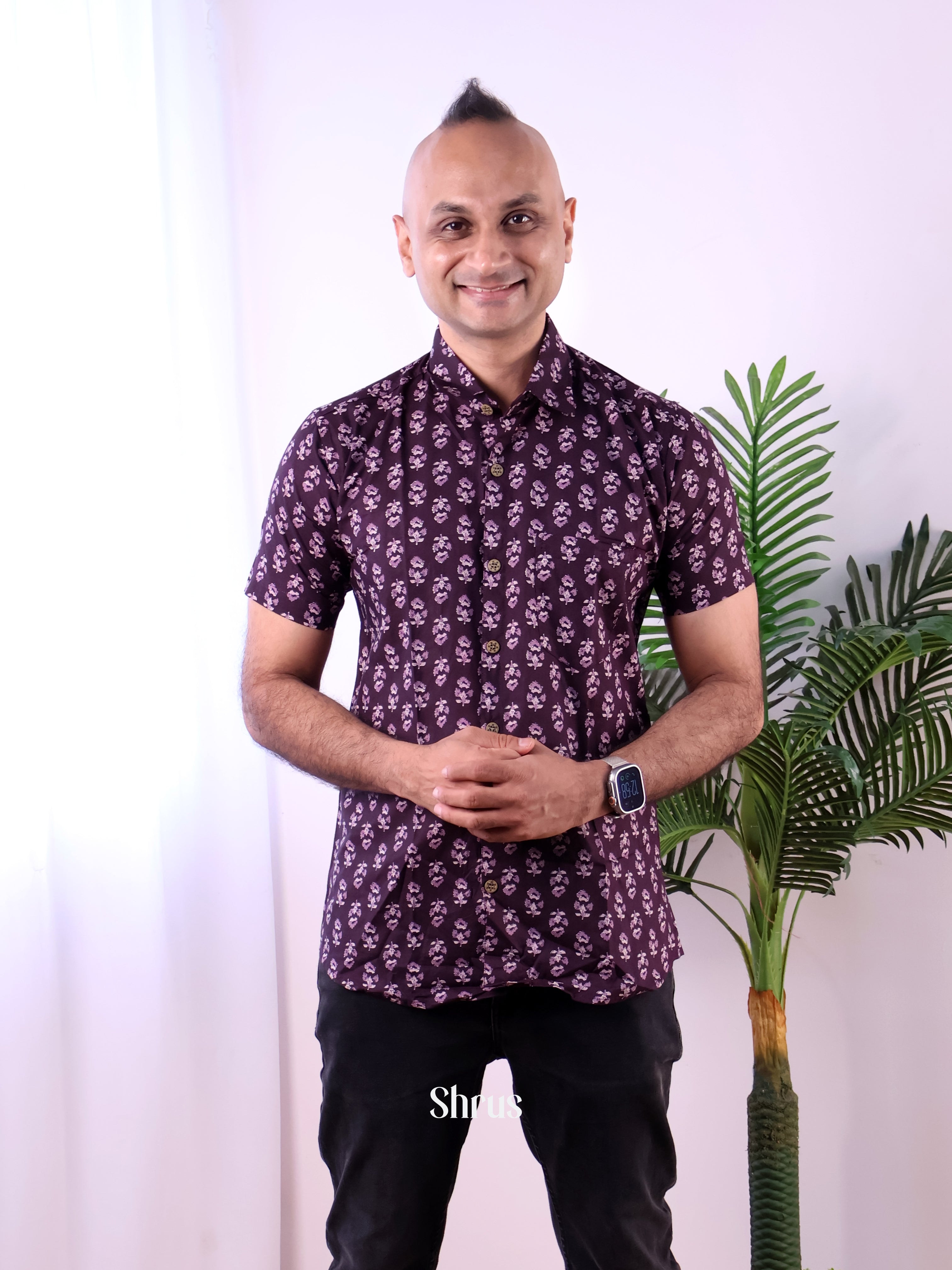 Violet - Readymade Mens shirt - Shop on Shrus.com