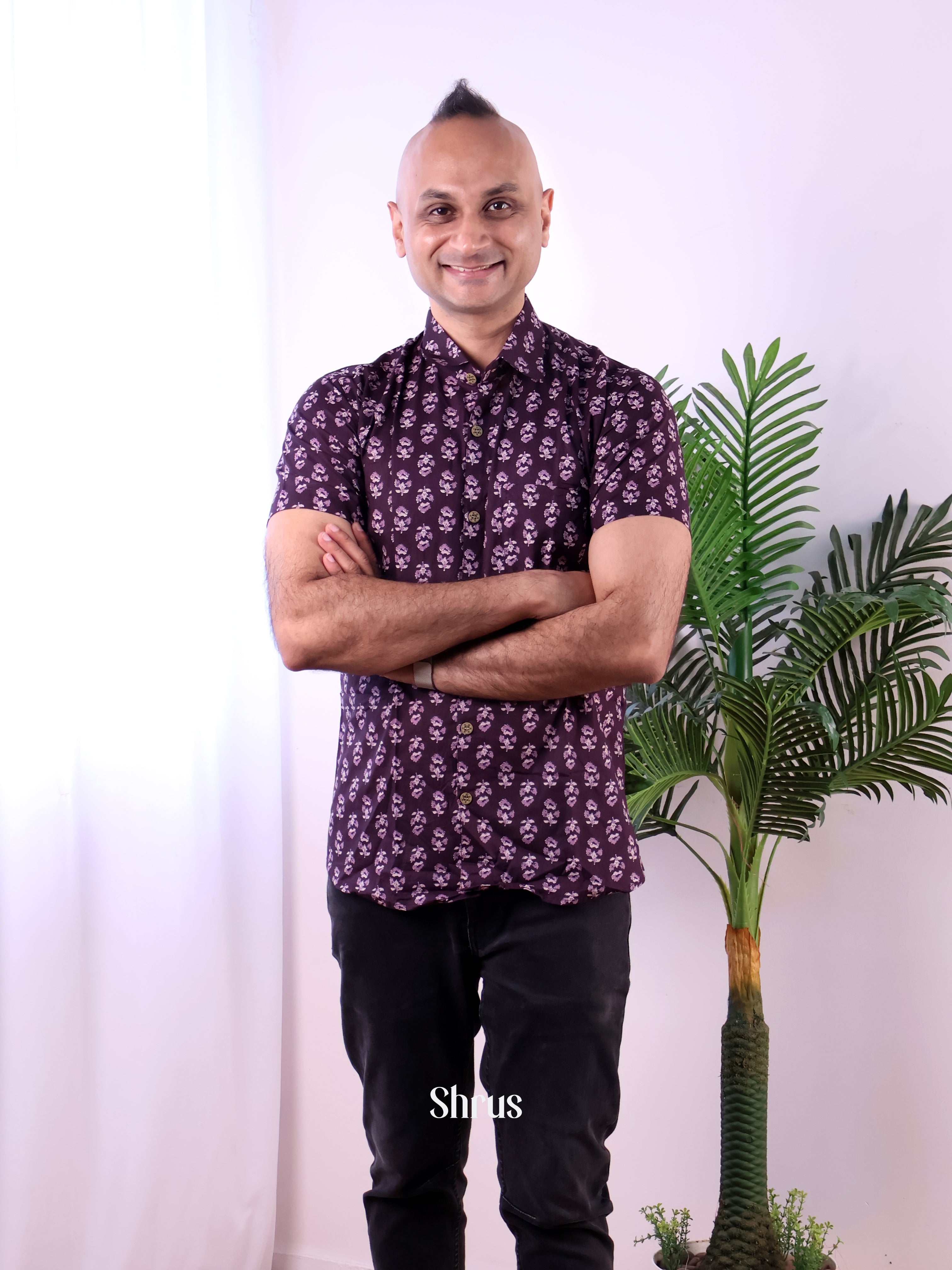 Violet - Readymade Mens shirt - Shop on Shrus.com