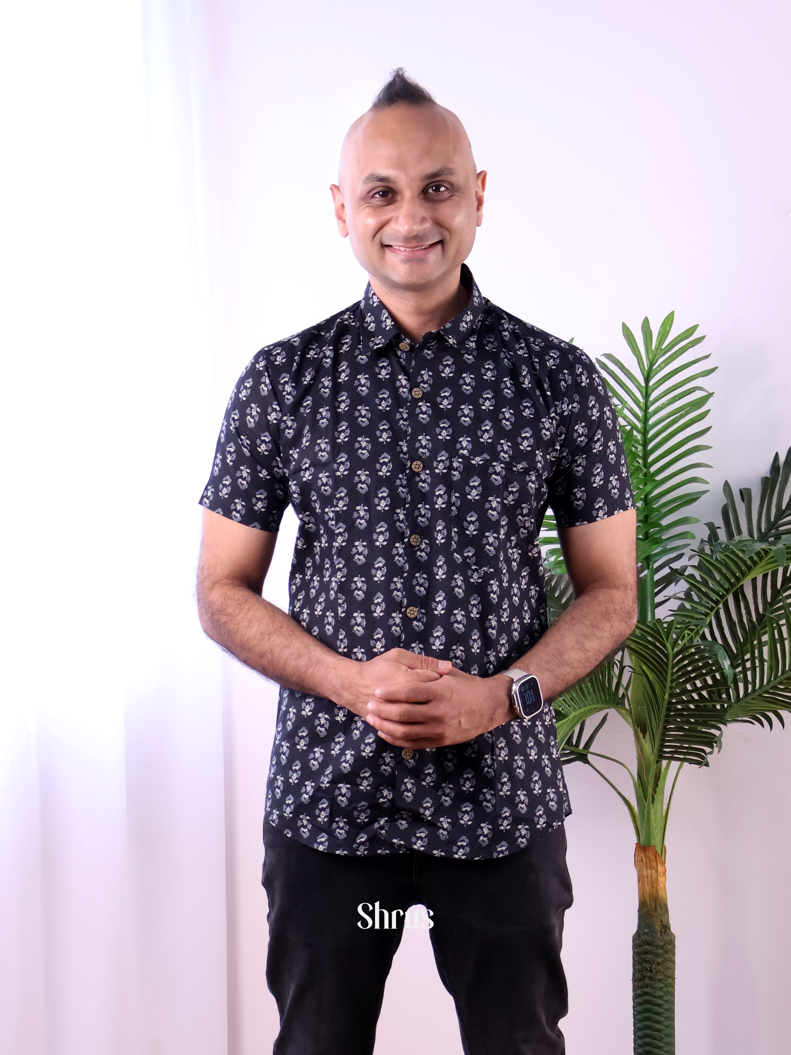 Blue - Readymade Mens Shirt - Shop on Shrus.com