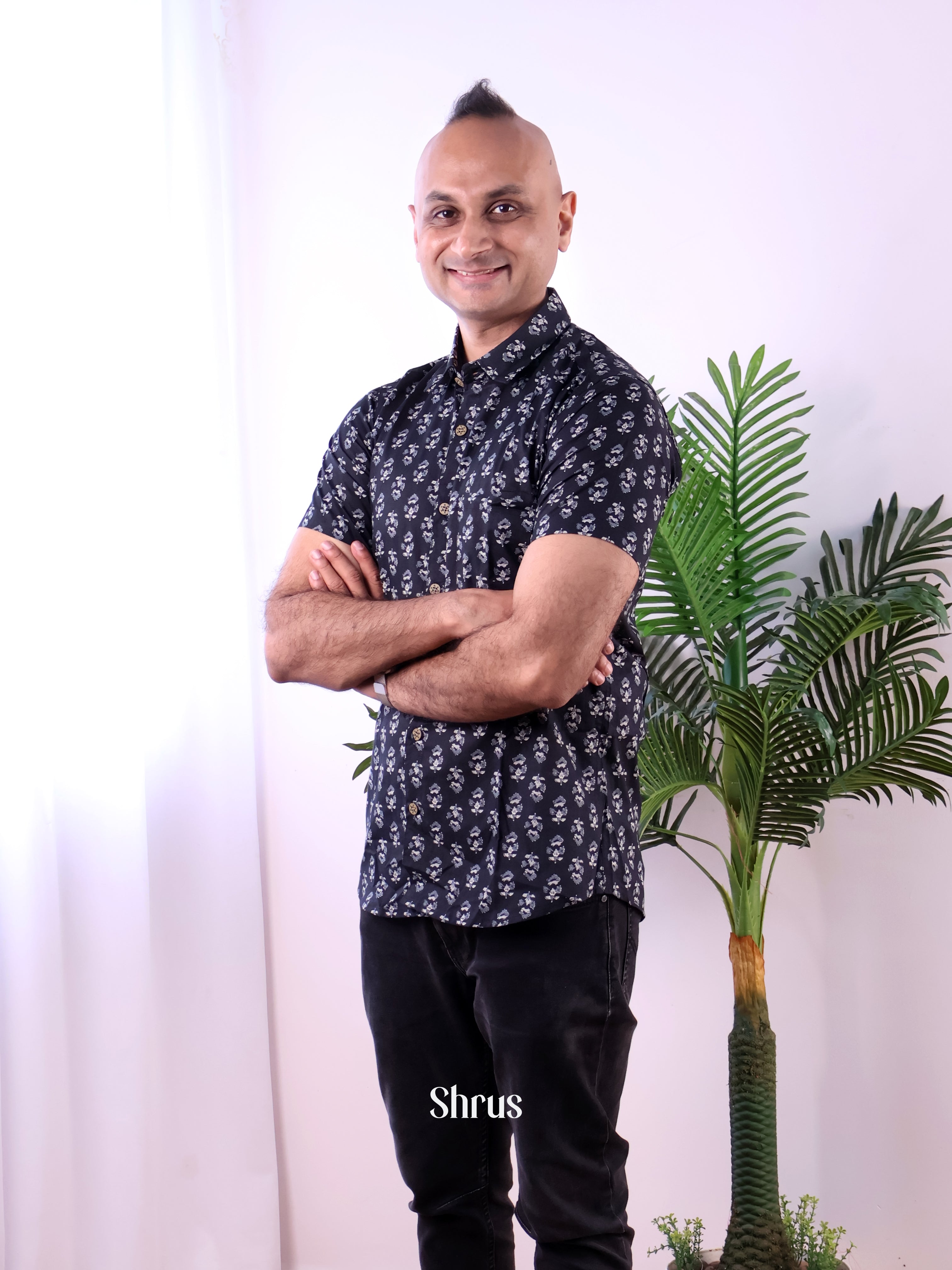 Blue - Readymade Mens Shirt - Shop on Shrus.com