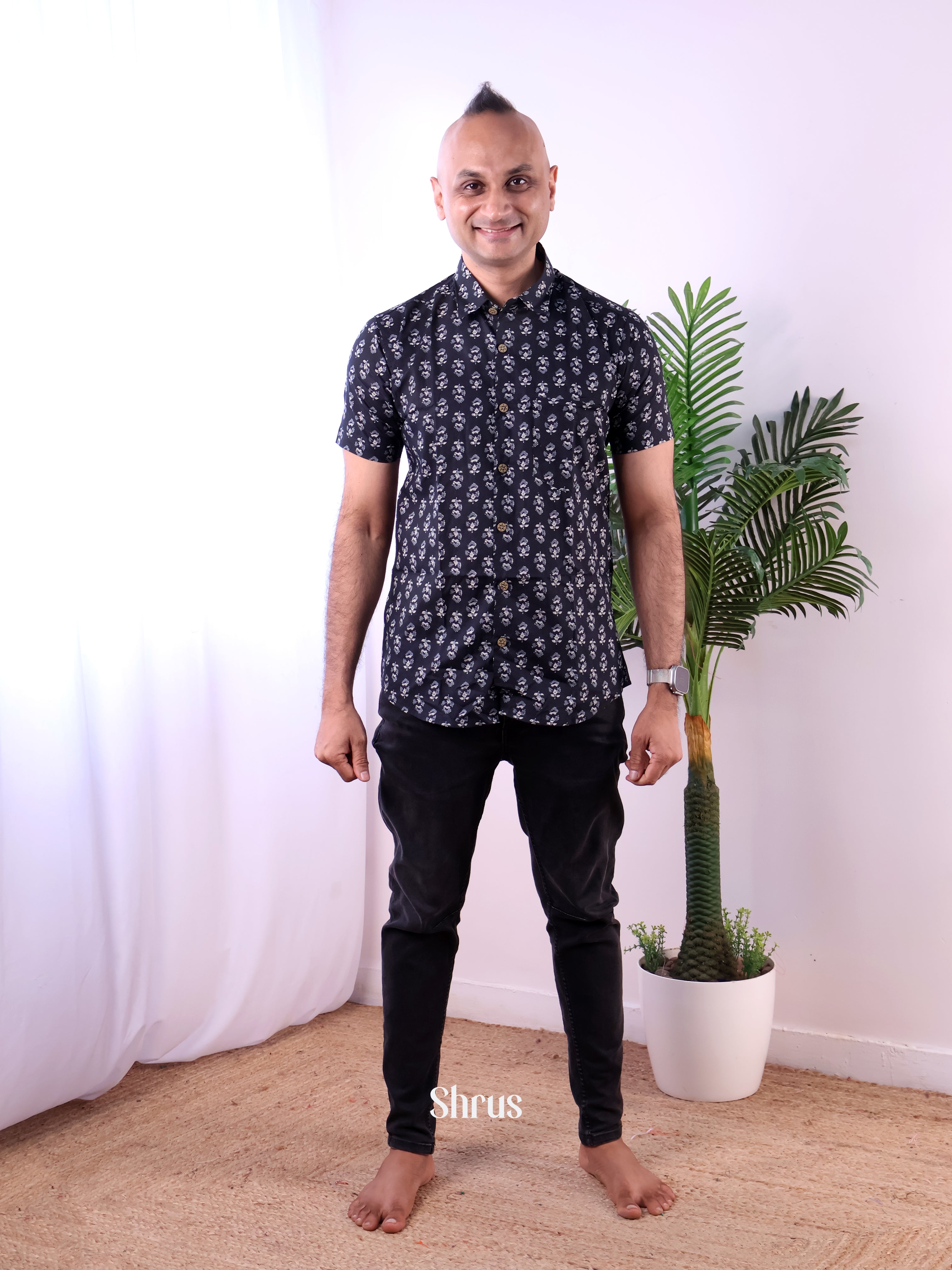 Blue - Readymade Mens Shirt - Shop on Shrus.com