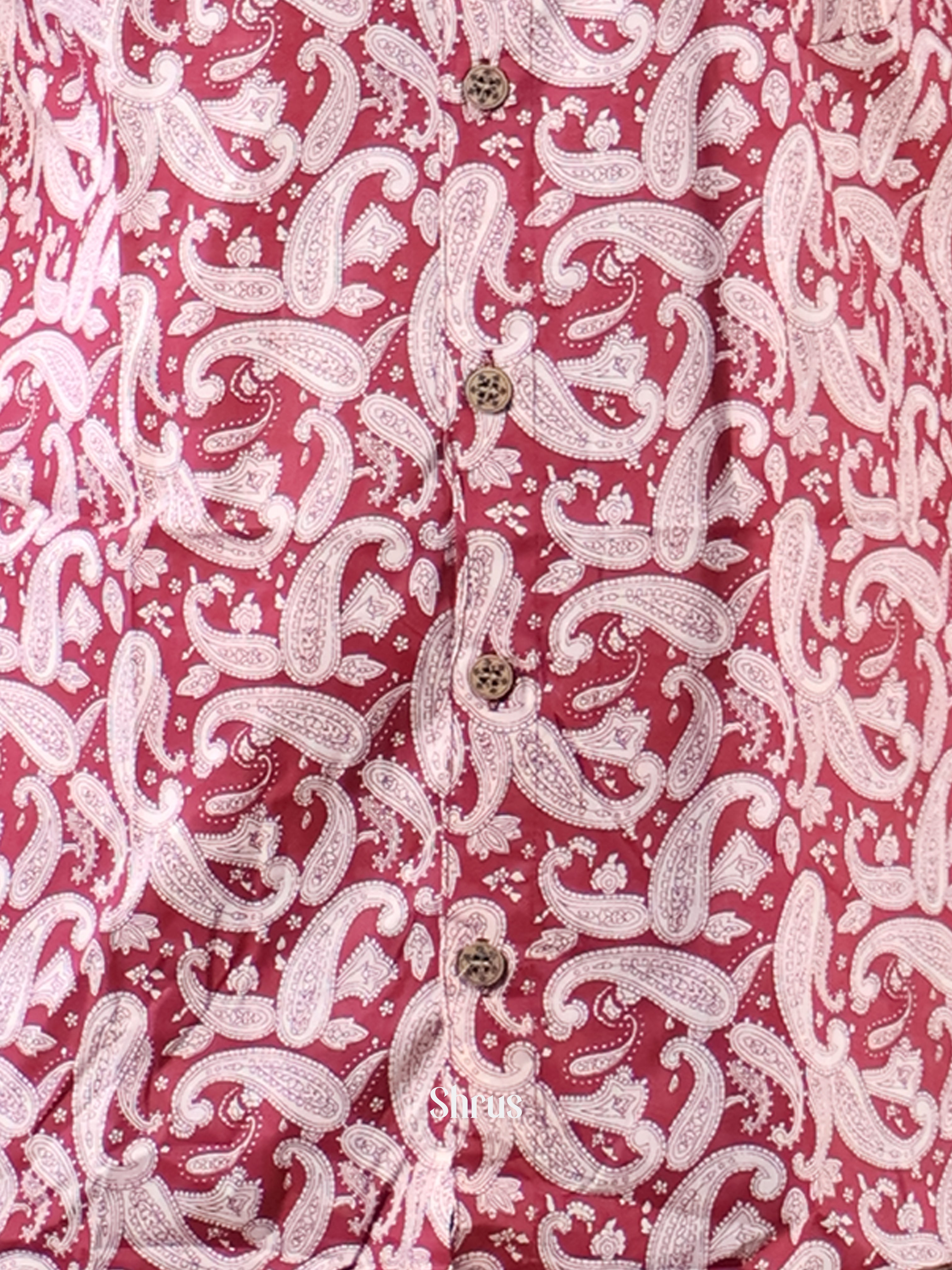 Red - Readymade Mens Shirt - Shop on Shrus.com