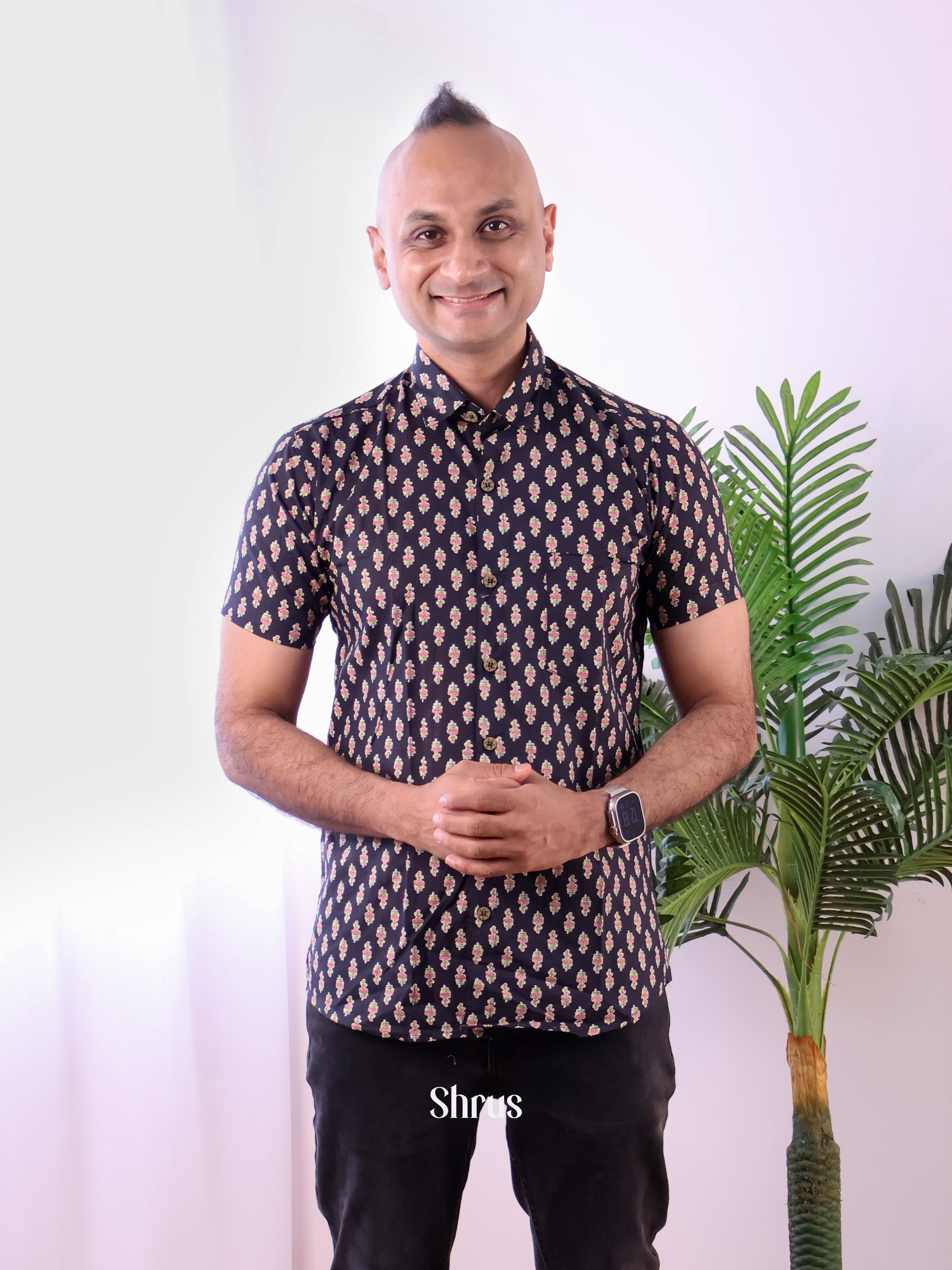 Black - Readymade Mens Shirt - Shop on Shrus.com