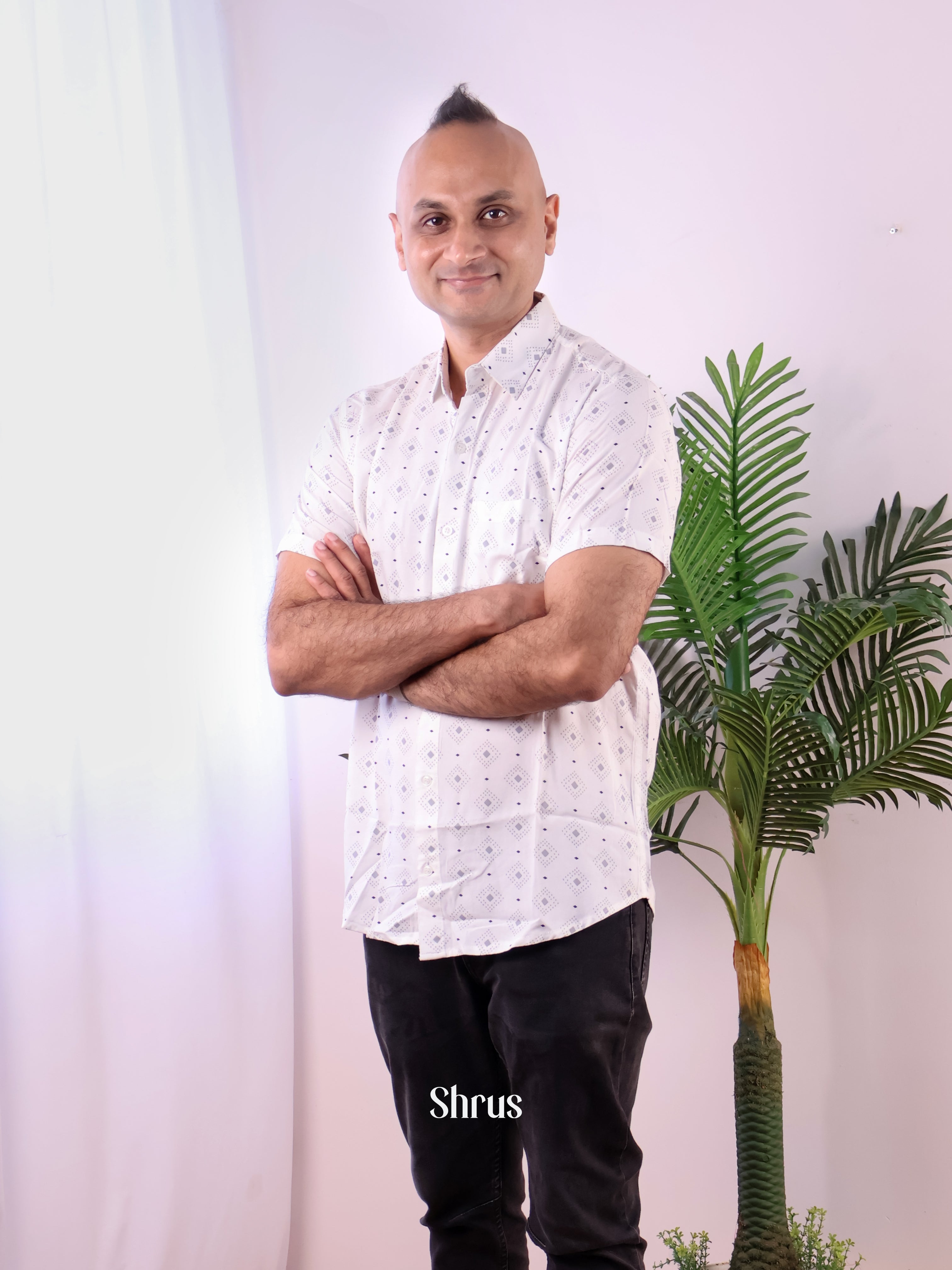 White - Readymade Mens Shirt - Shop on Shrus.com