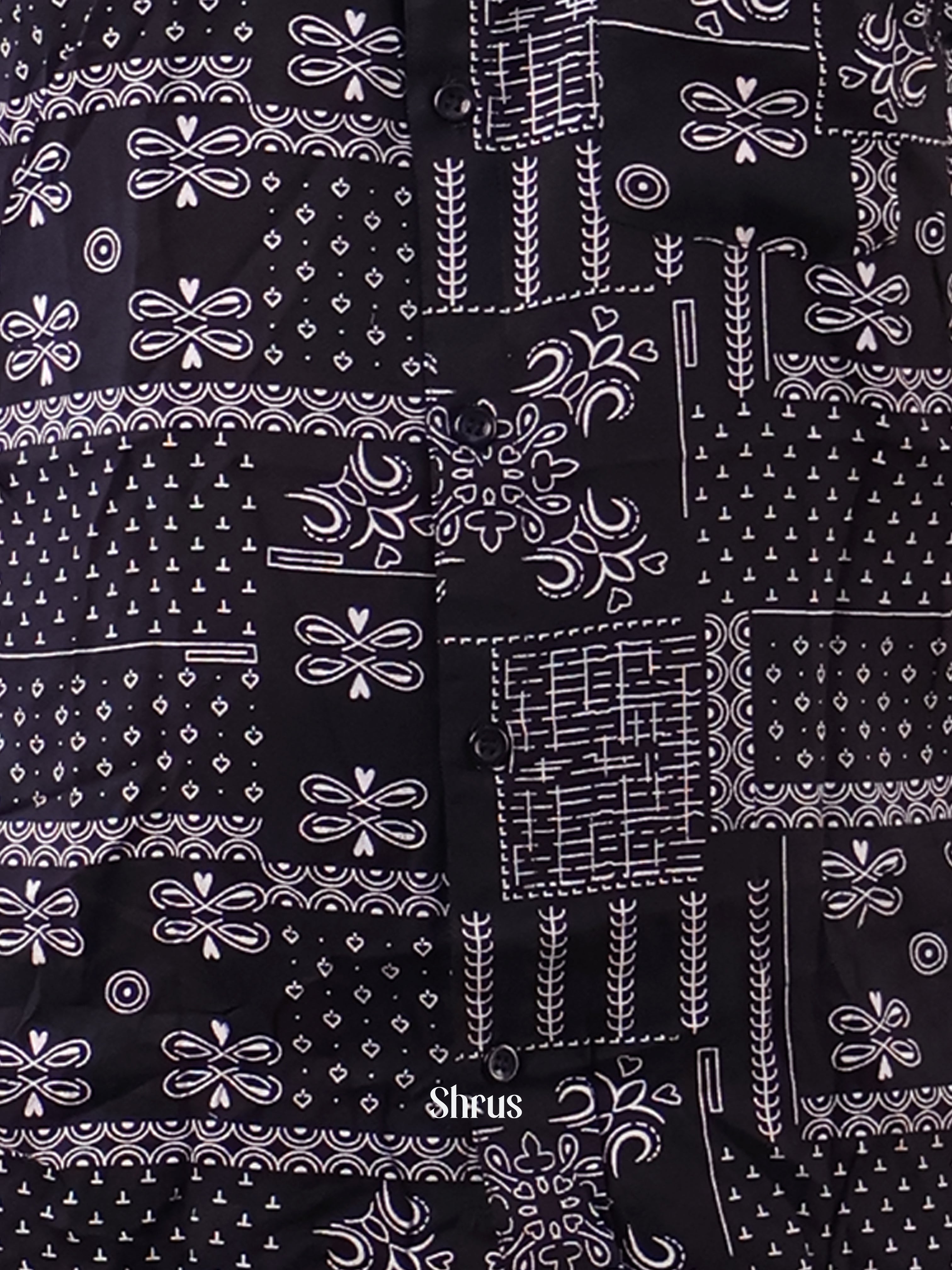 Black - Readymade Mens Shirt - Shop on Shrus.com