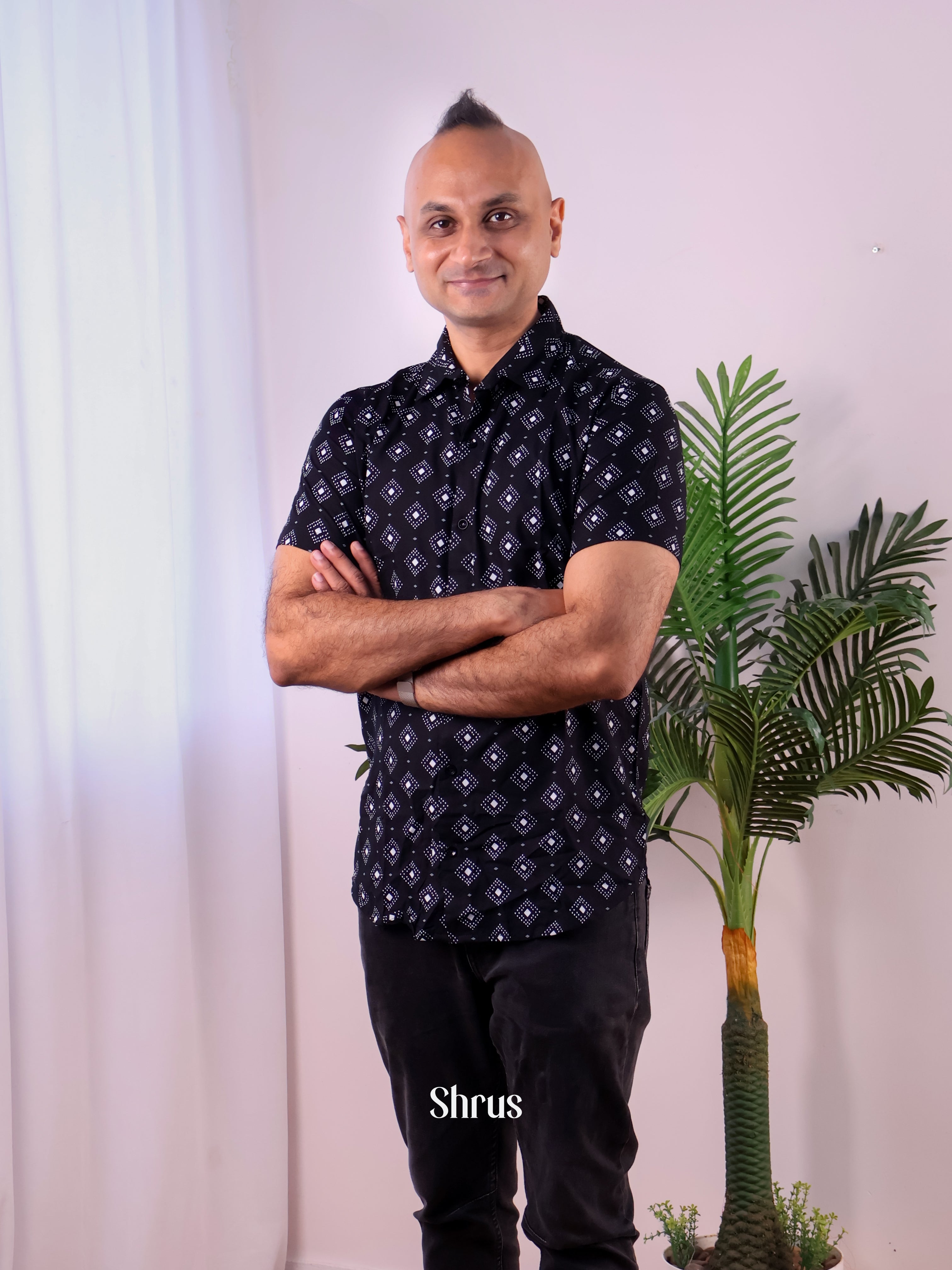 Black- Readymade Shirts - Shop on Shrus.com