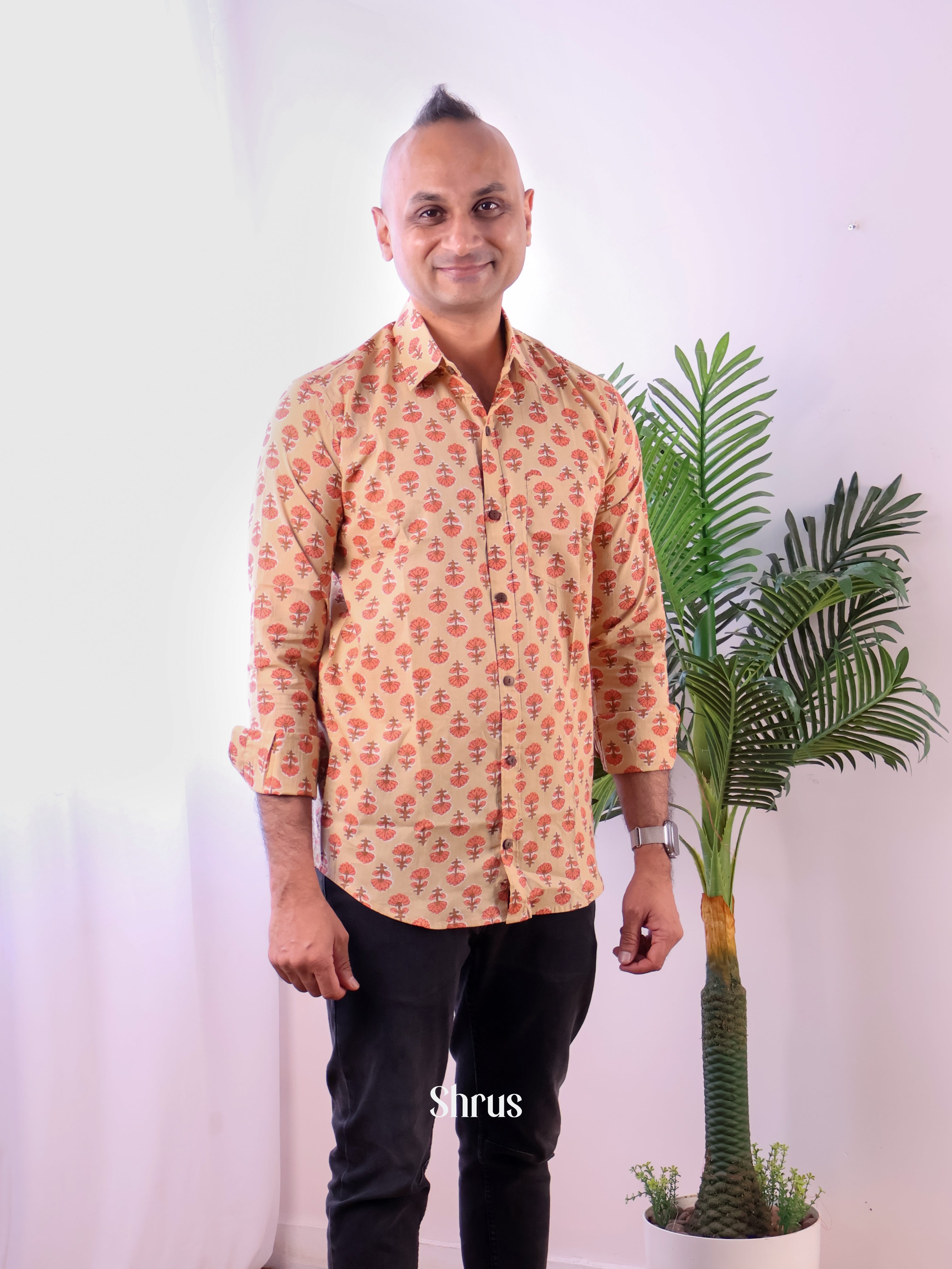 Peach - Readymade Shirts - Shop on Shrus.com