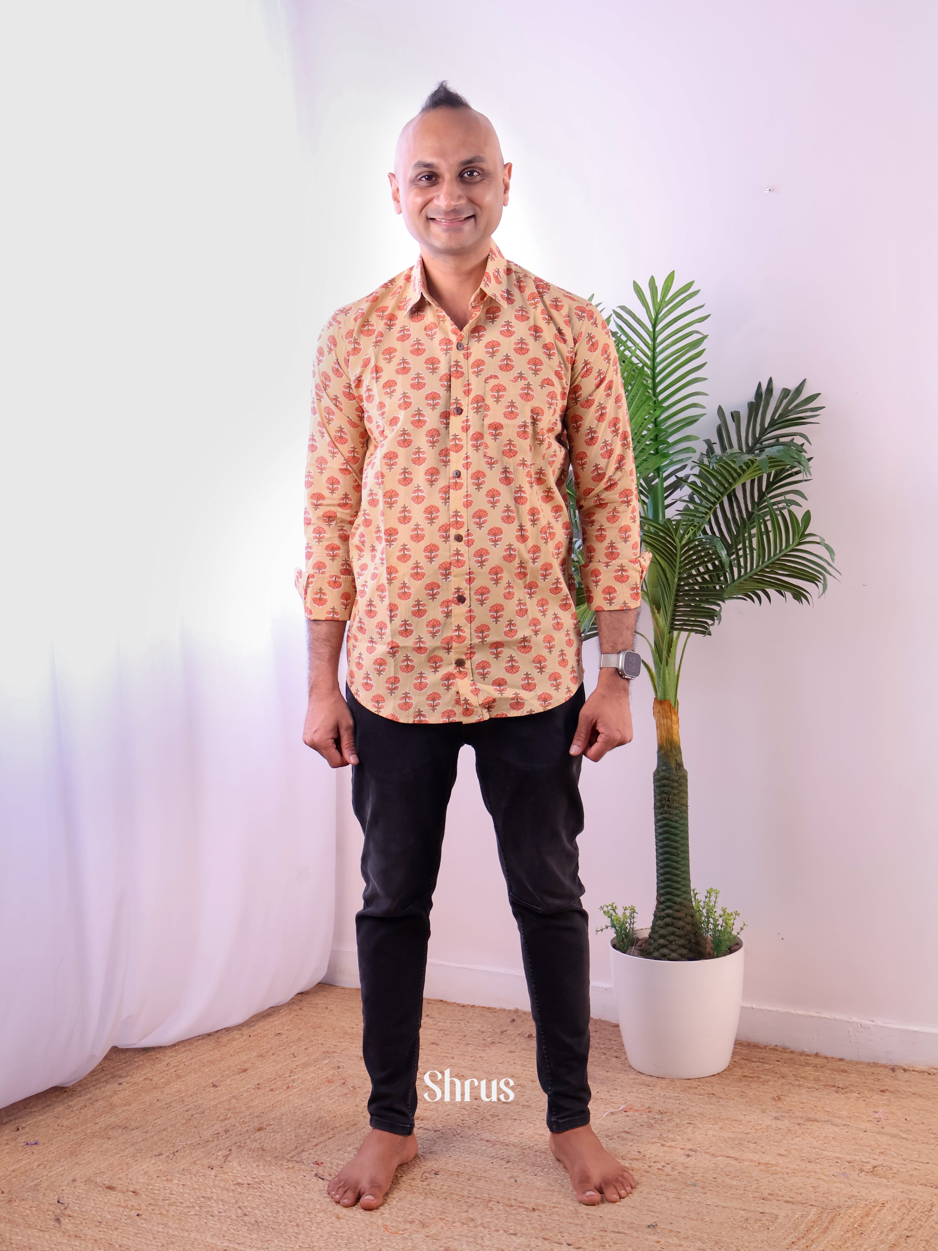 Peach - Readymade Shirts - Shop on Shrus.com