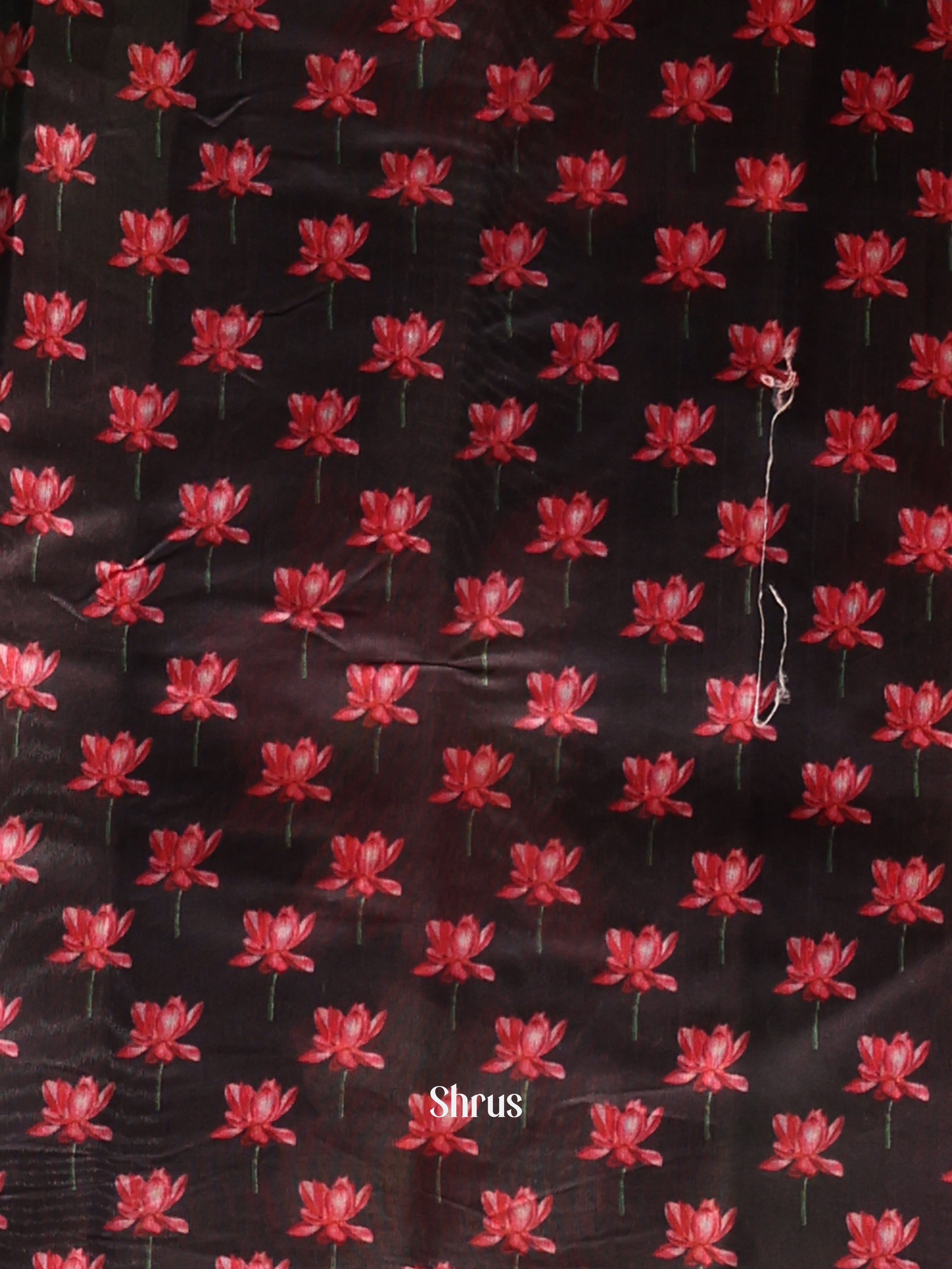 Black - Semi Tussar Saree - Shop on Shrus.com