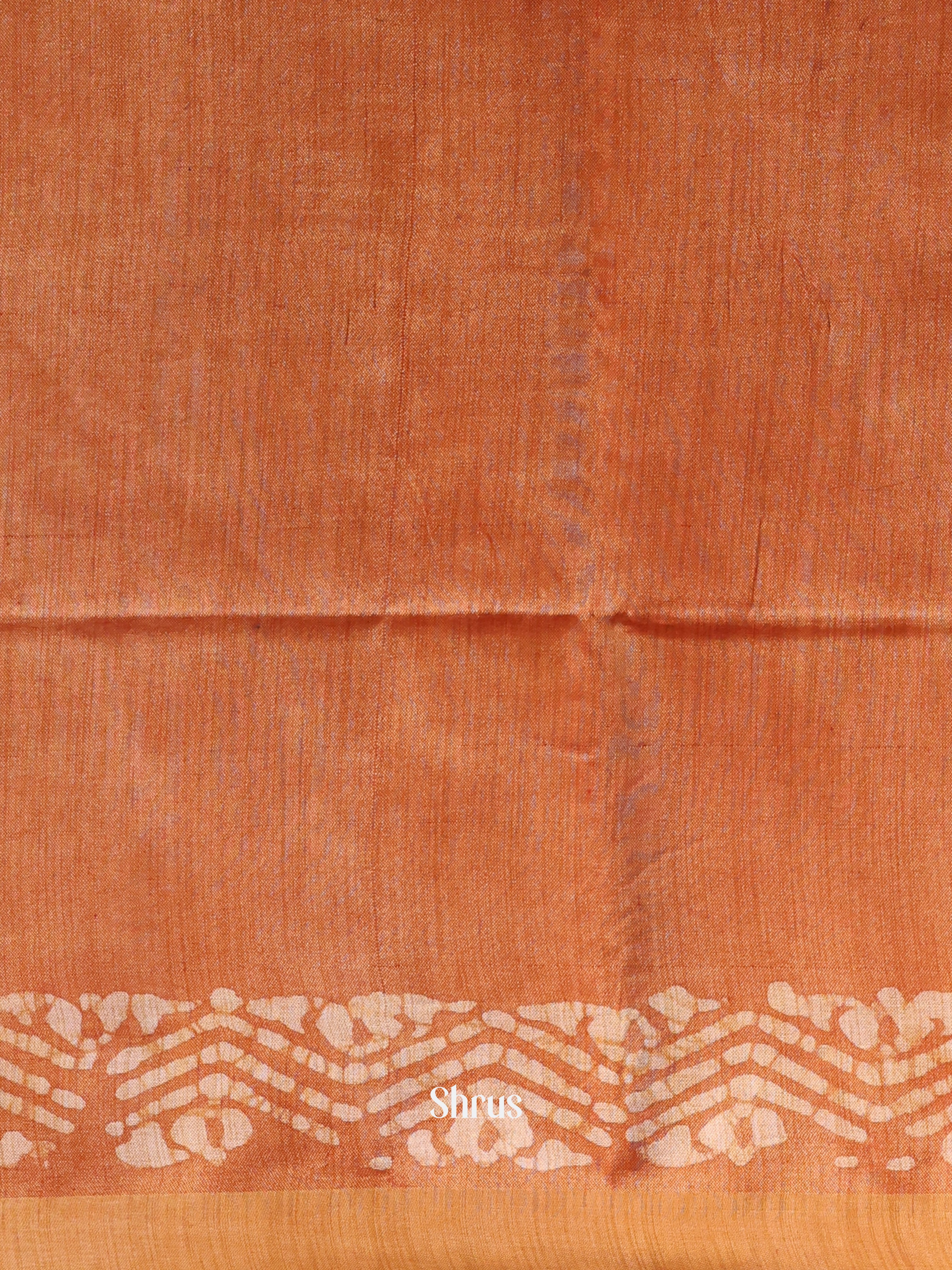 Dark & Lite Brown -Bhatik Saree - Shop on Shrus.com