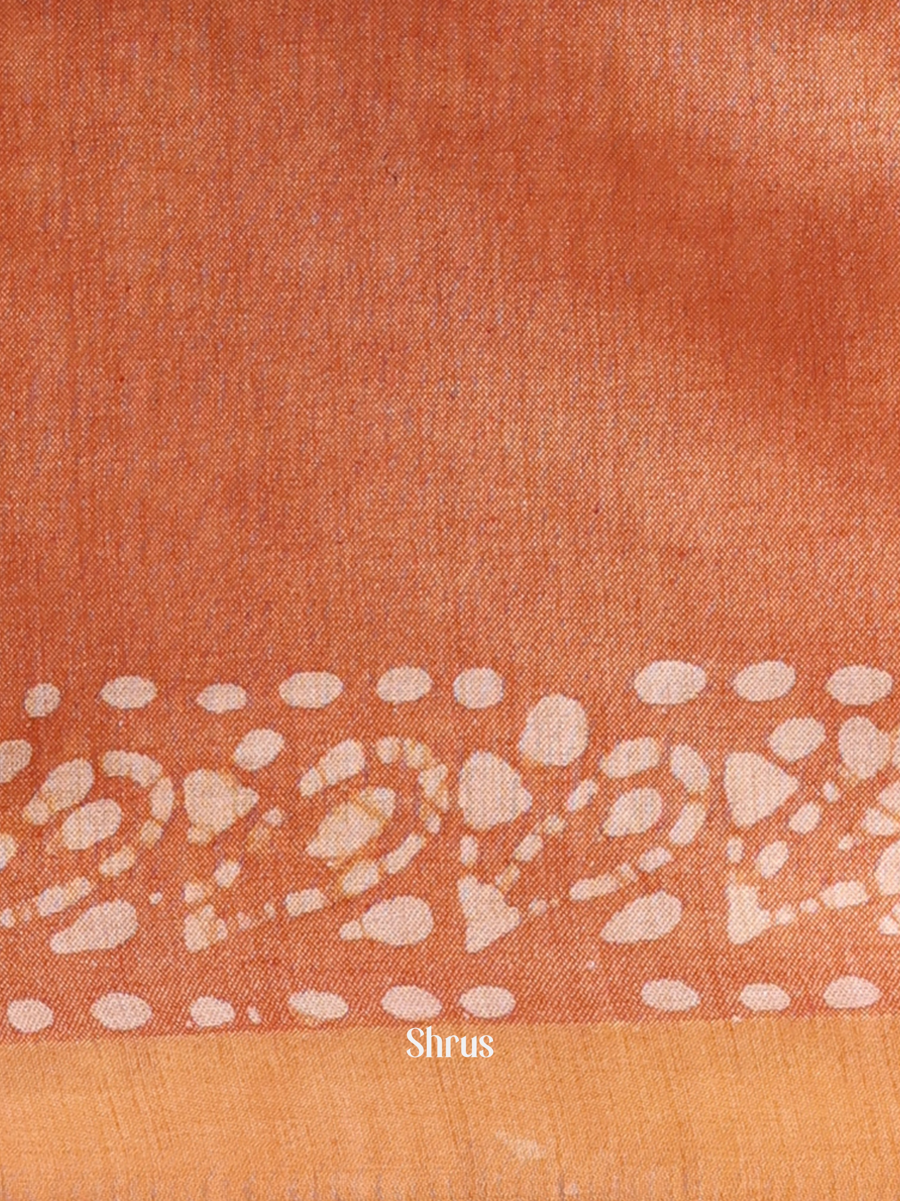 Dark Brown & Brown -Bhatik Saree - Shop on Shrus.com