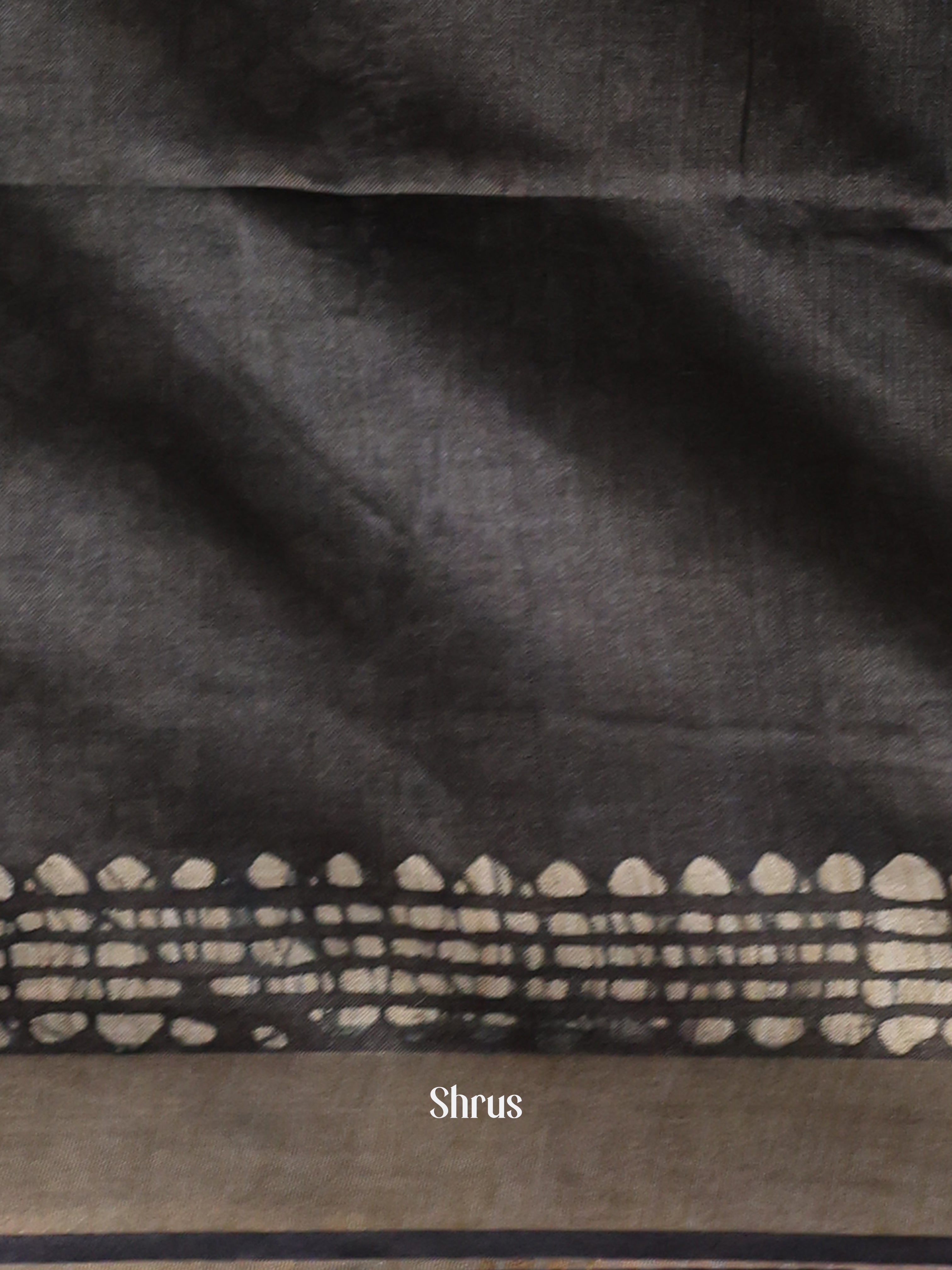 Green & Black -Bhatik Saree - Shop on Shrus.com