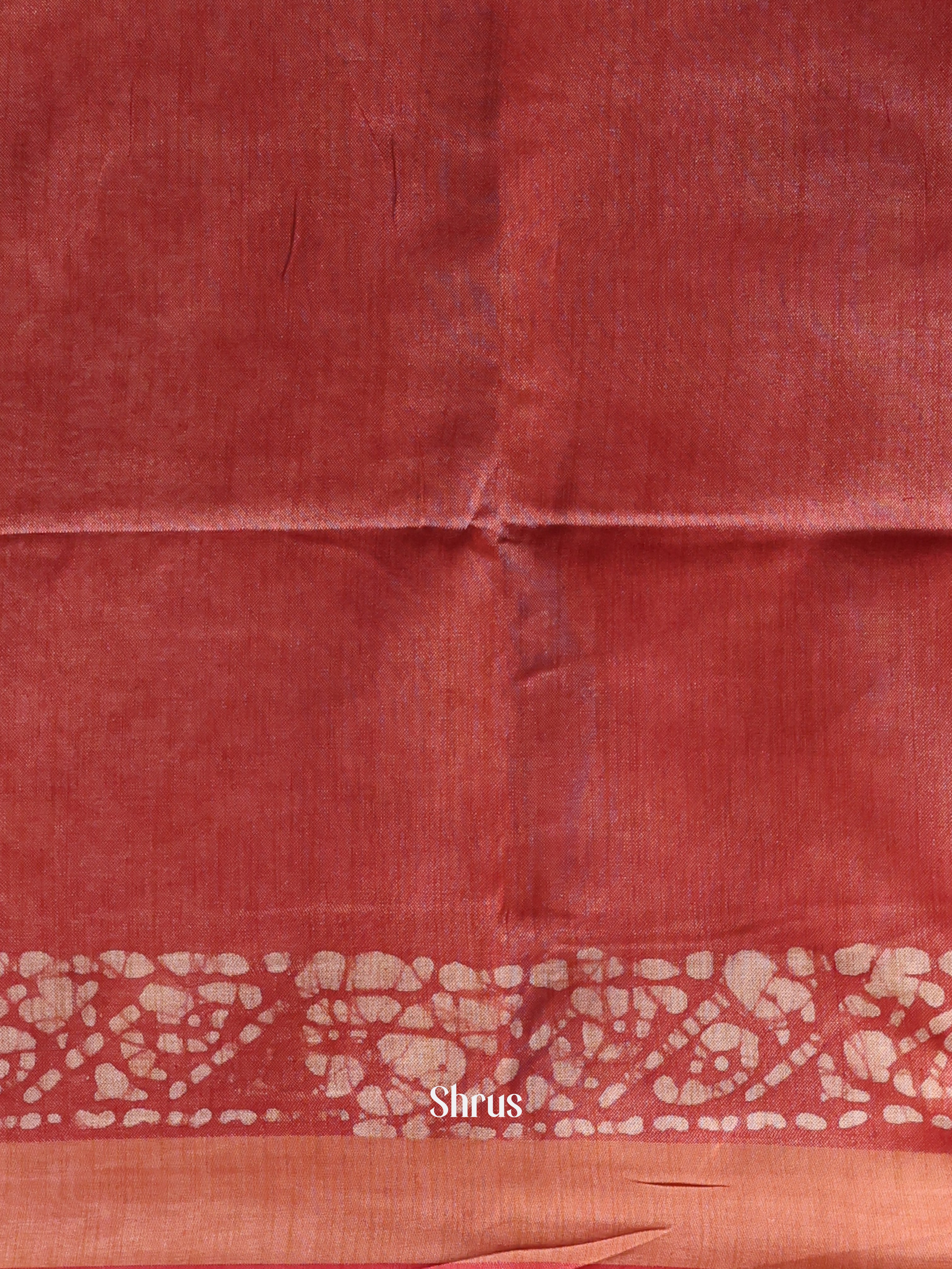 Black & Brown -Bhatik Saree - Shop on Shrus.com