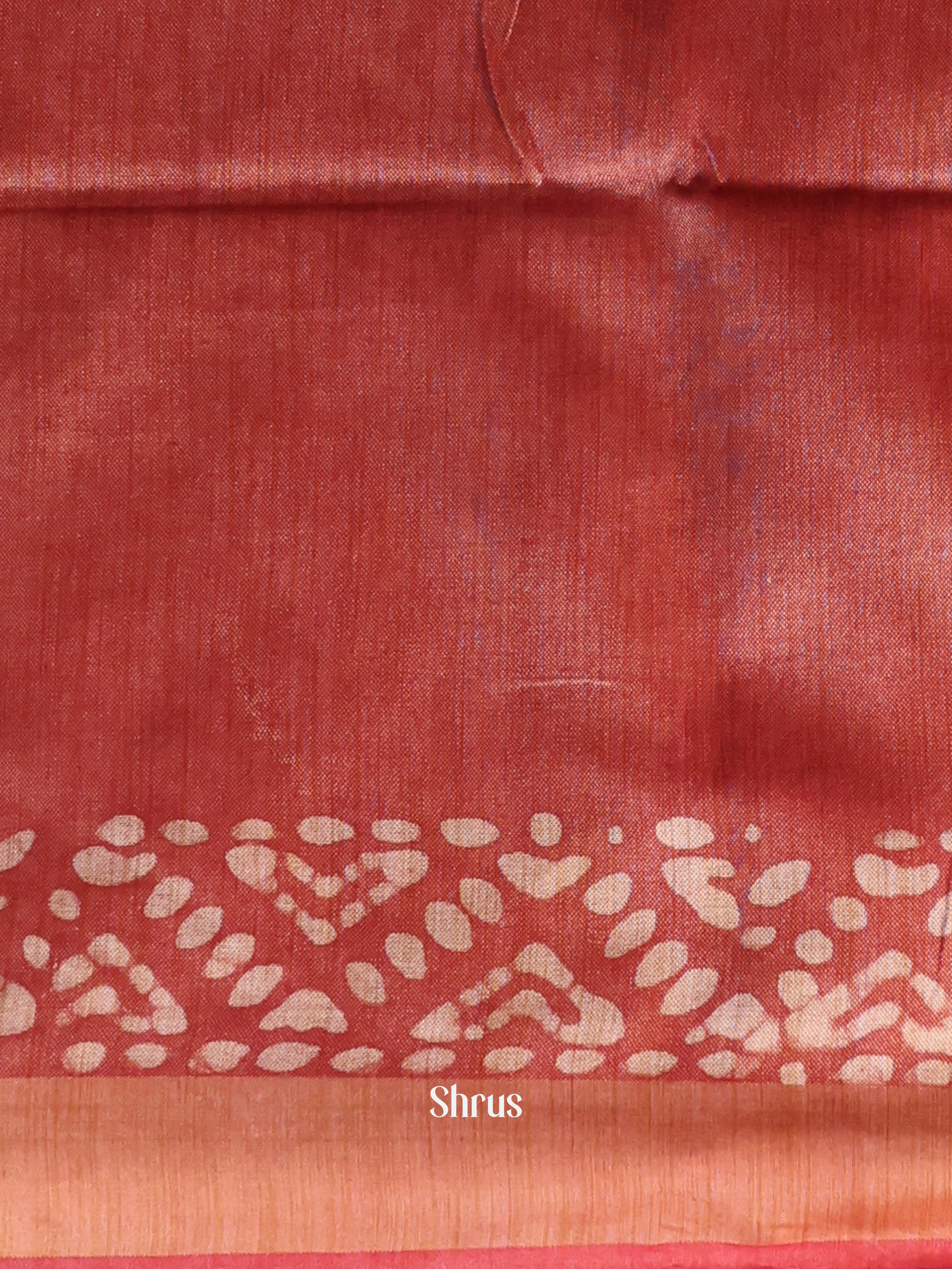 Black & Brown -Bhatik Saree - Shop on Shrus.com