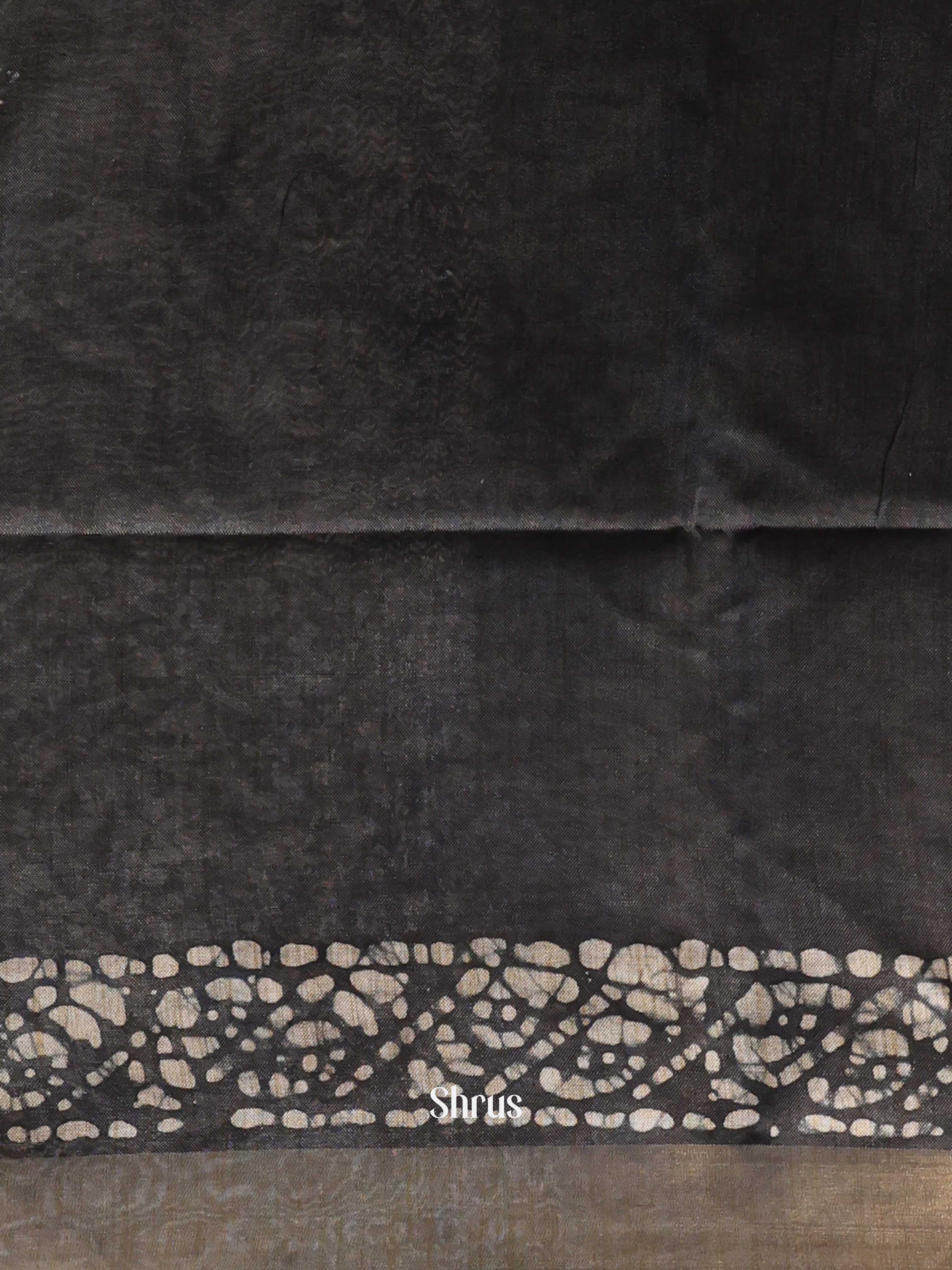 Green & Black -Bhatik Saree - Shop on Shrus.com