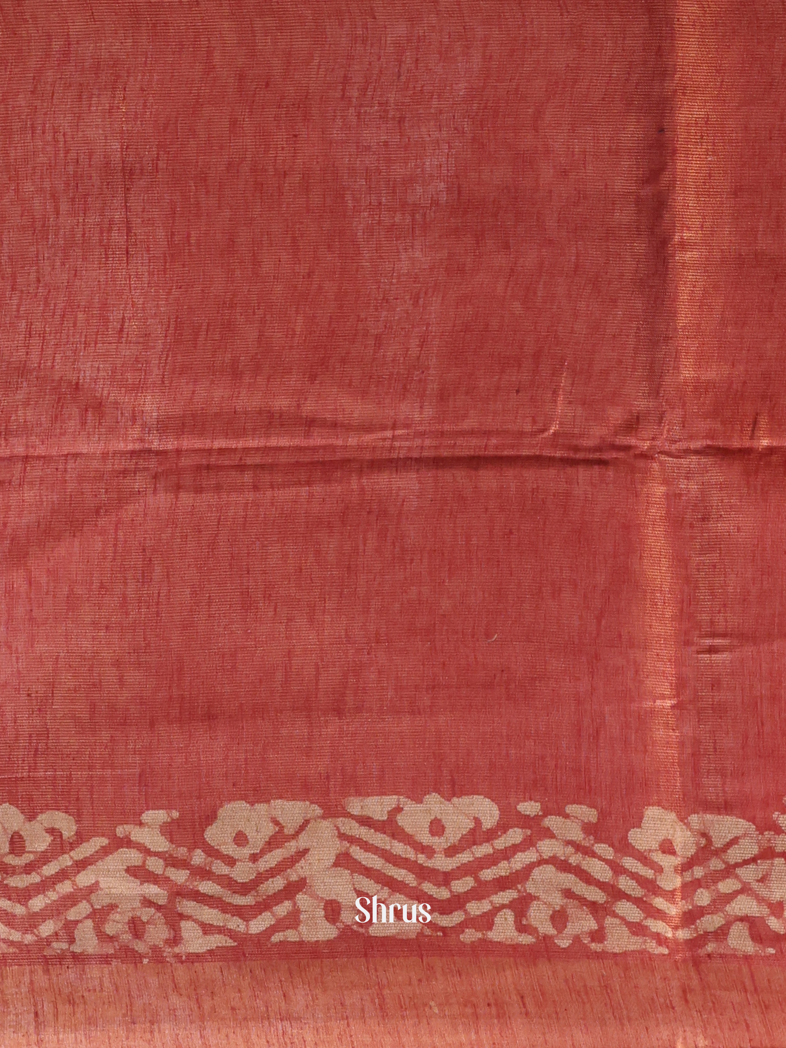 Black & Brown -Bhatik Saree - Shop on Shrus.com