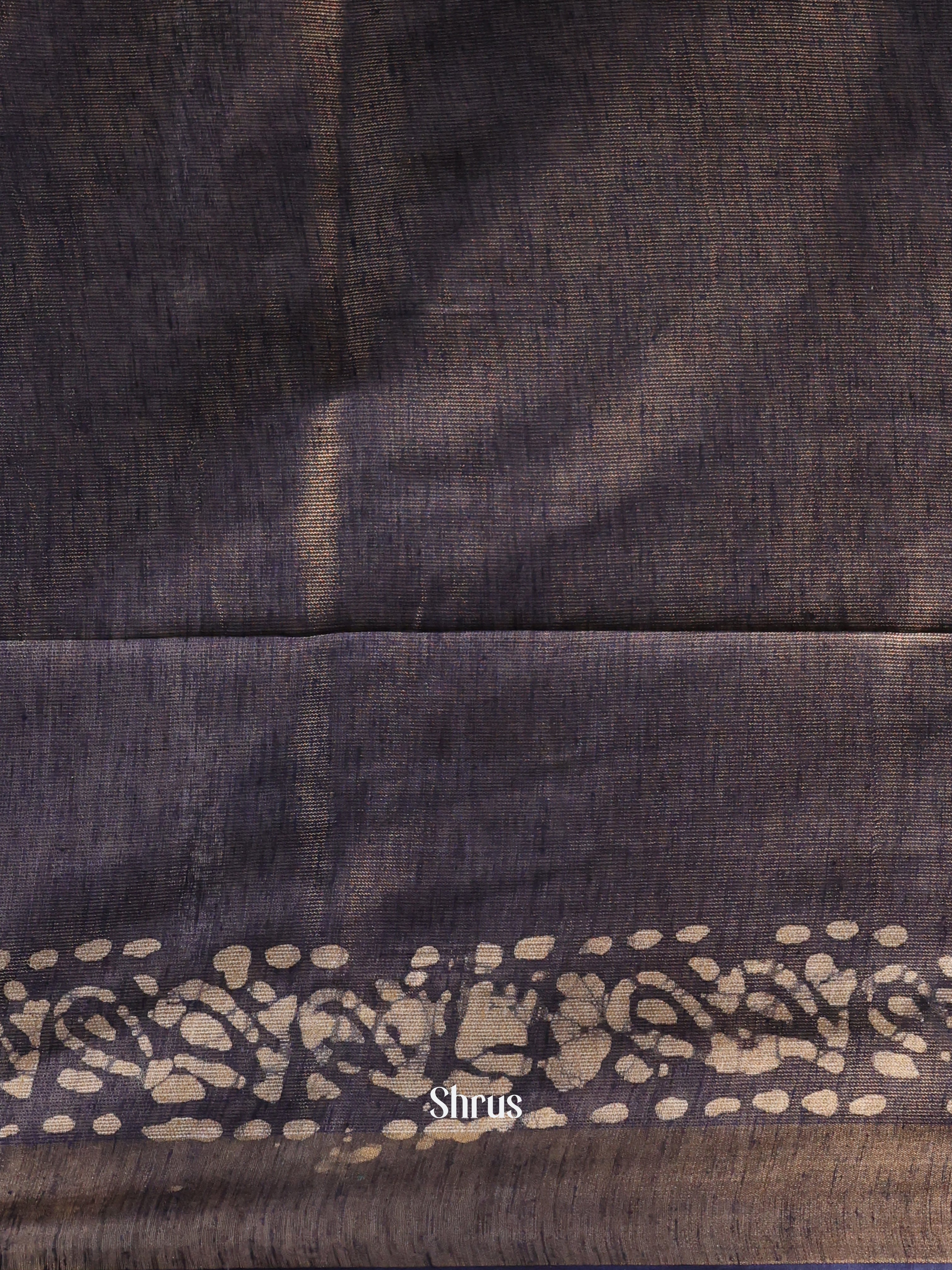Green & Black-Bhatik Saree - Shop on Shrus.com