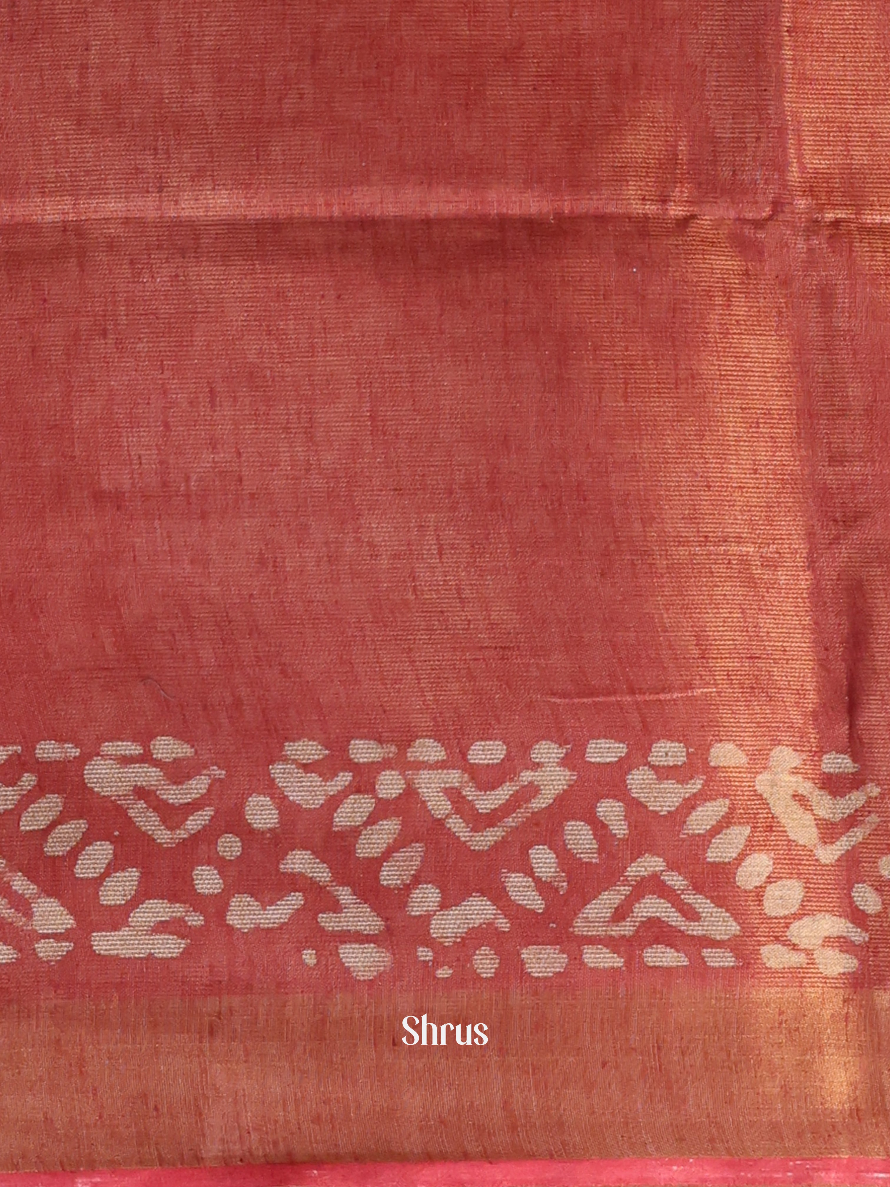 Black & Brown -Bhatik Saree - Shop on Shrus.com