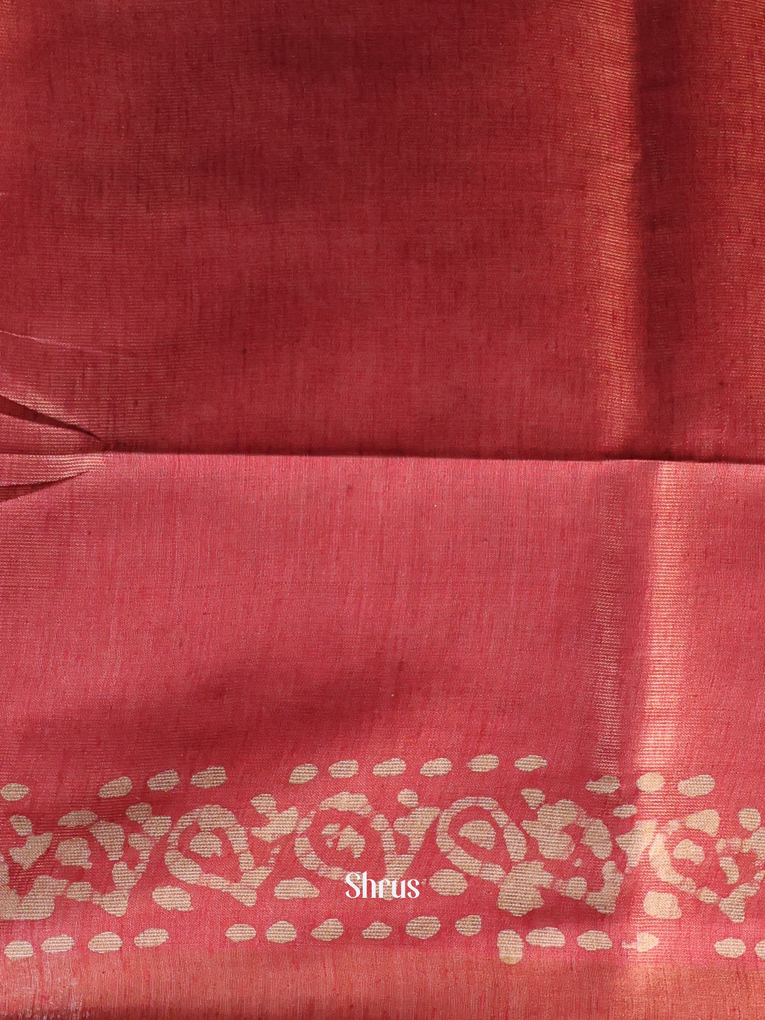 Blue & Pink -Bhatik Saree - Shop on Shrus.com