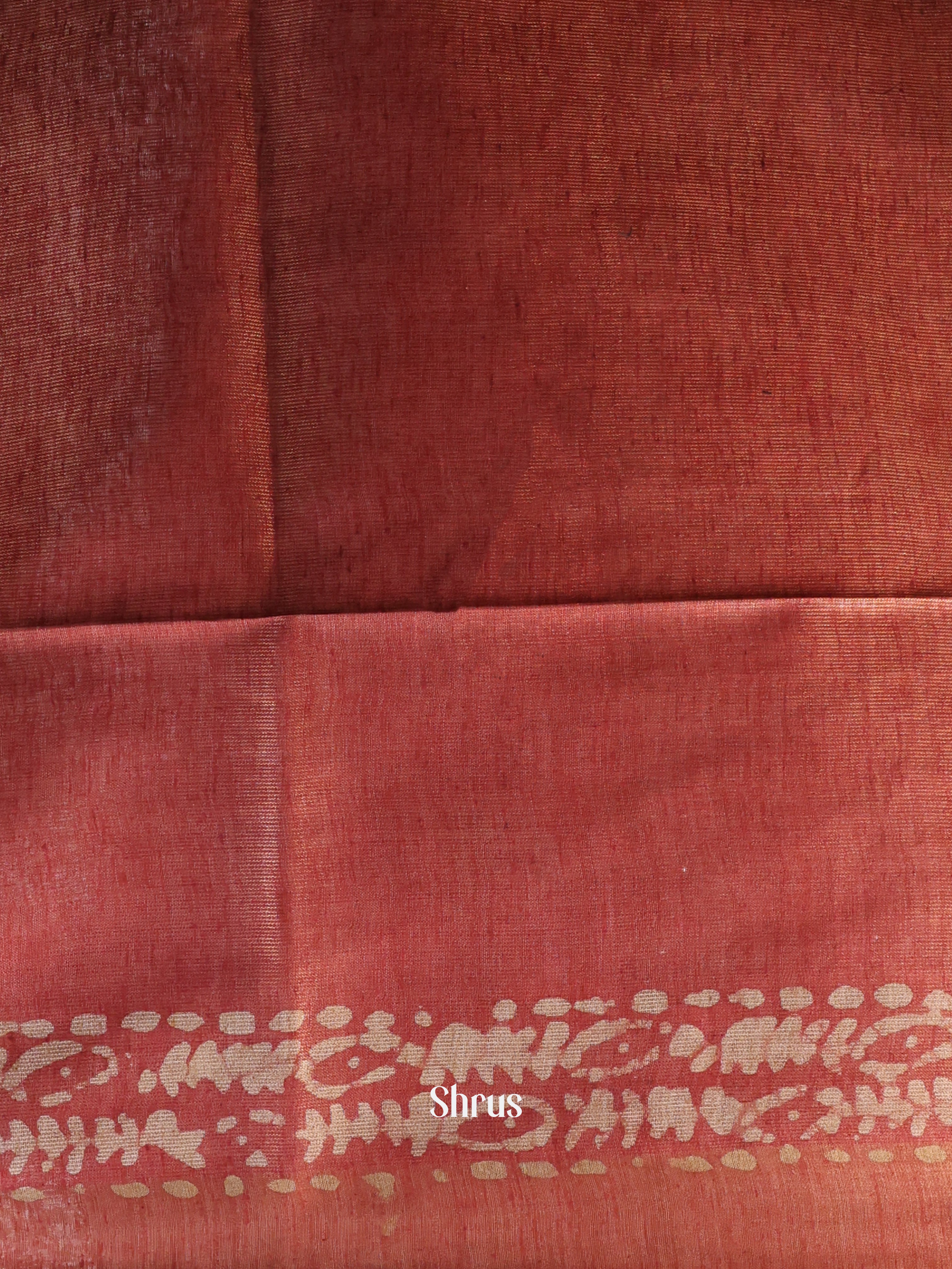 Black & Brown -Bhatik Saree - Shop on Shrus.com