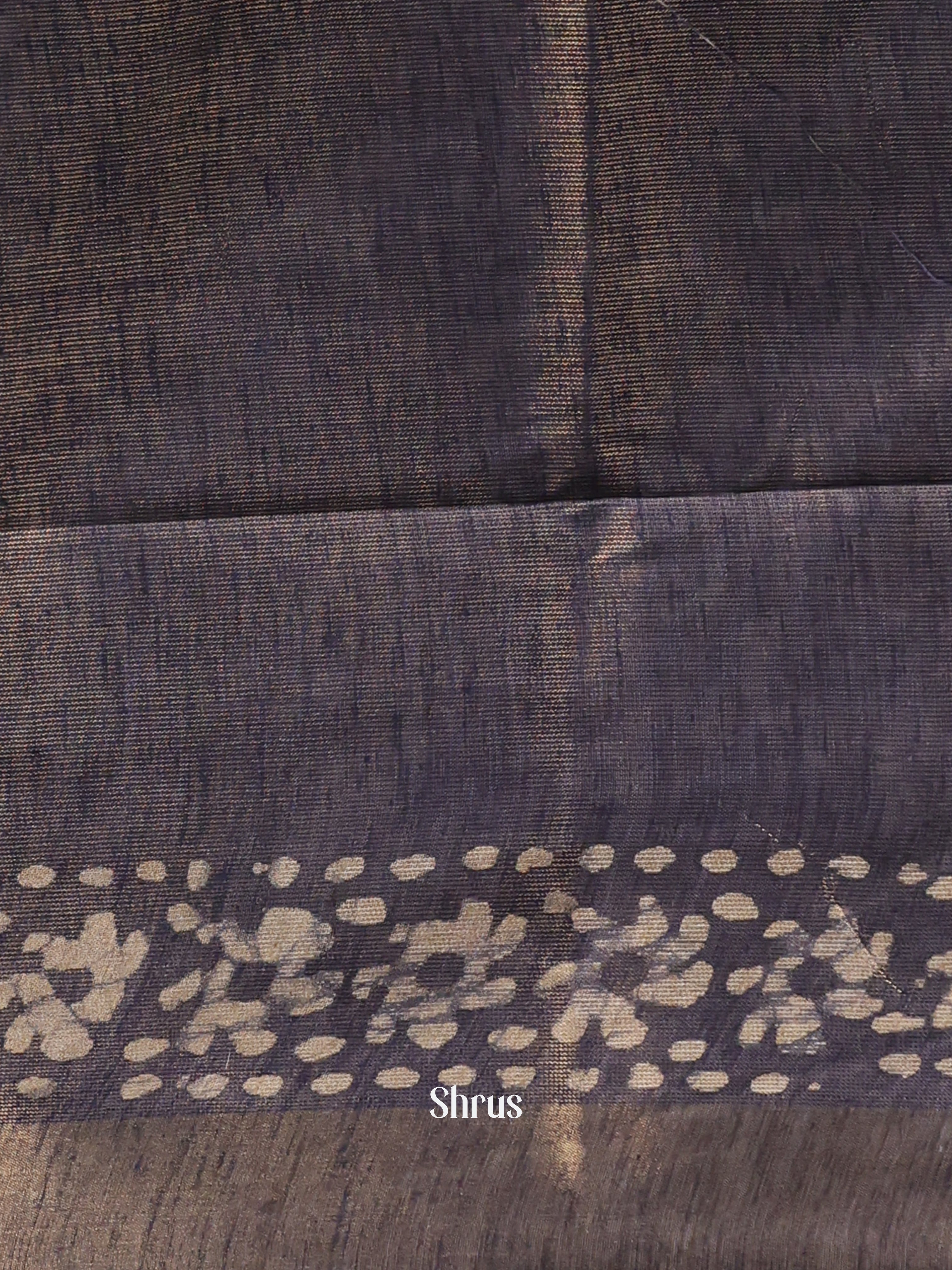 Green & Grey -Bhatik Saree - Shop on Shrus.com