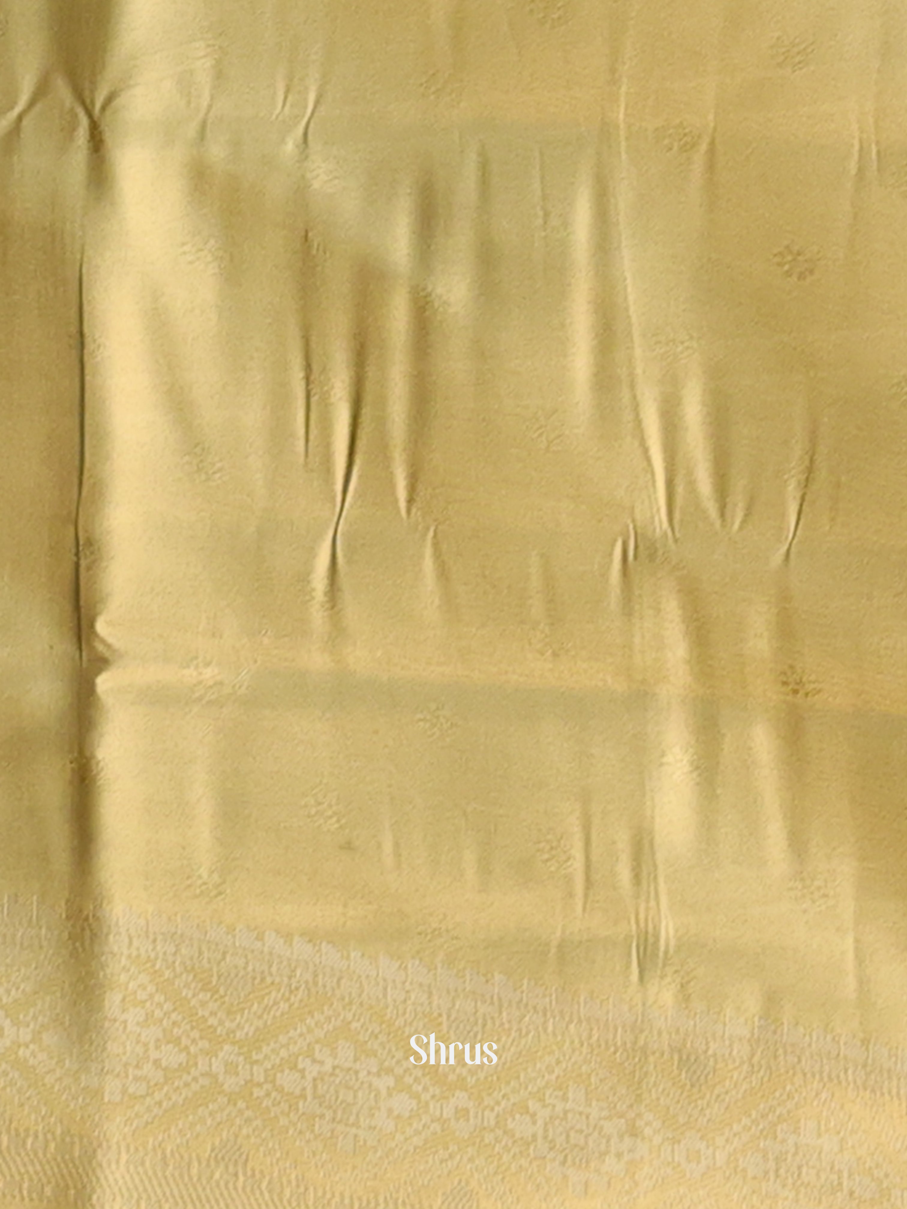 Elachi Green- Semi Georgette Saree - Shop on Shrus.com