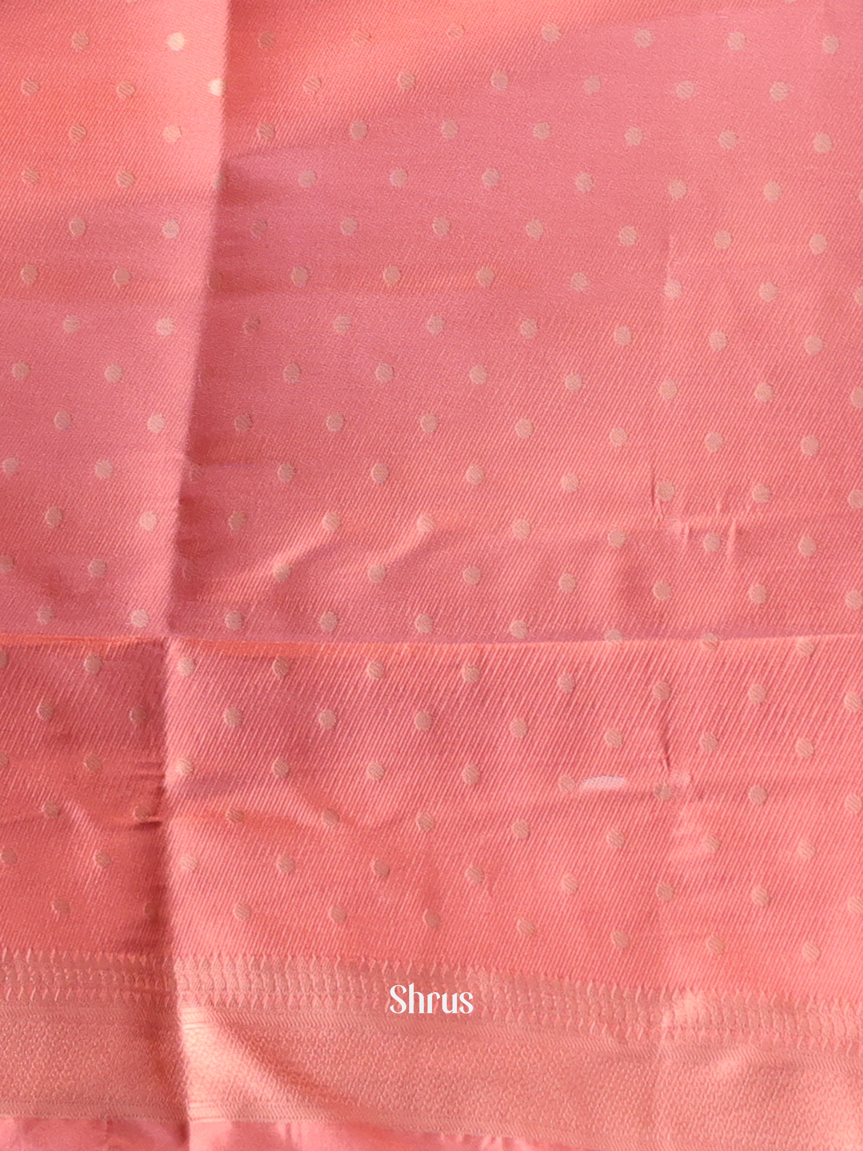 Pink - Semi Georgette Saree - Shop on Shrus.com