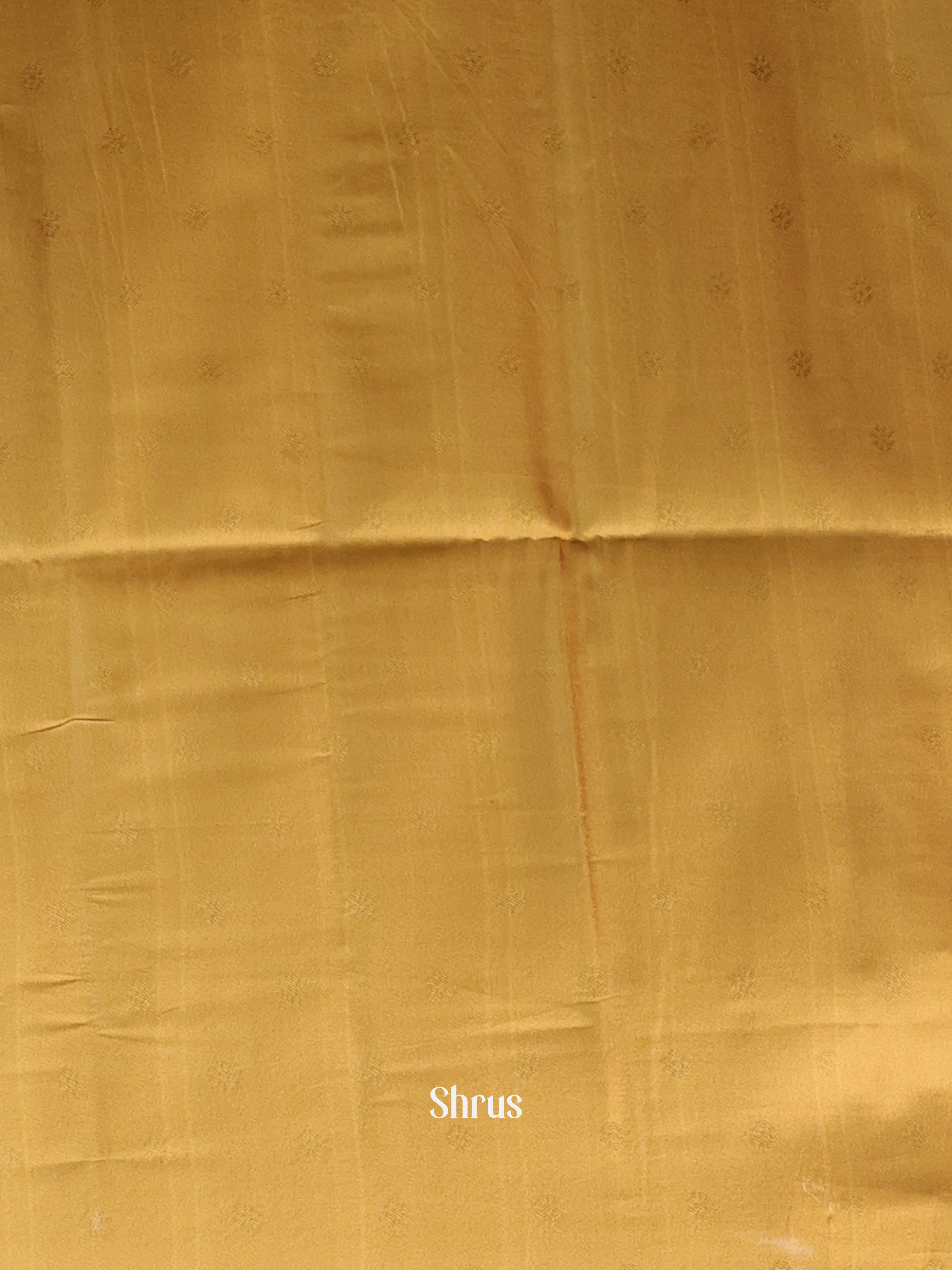 Yellow & Gold - Semi Georgette Saree - Shop on Shrus.com