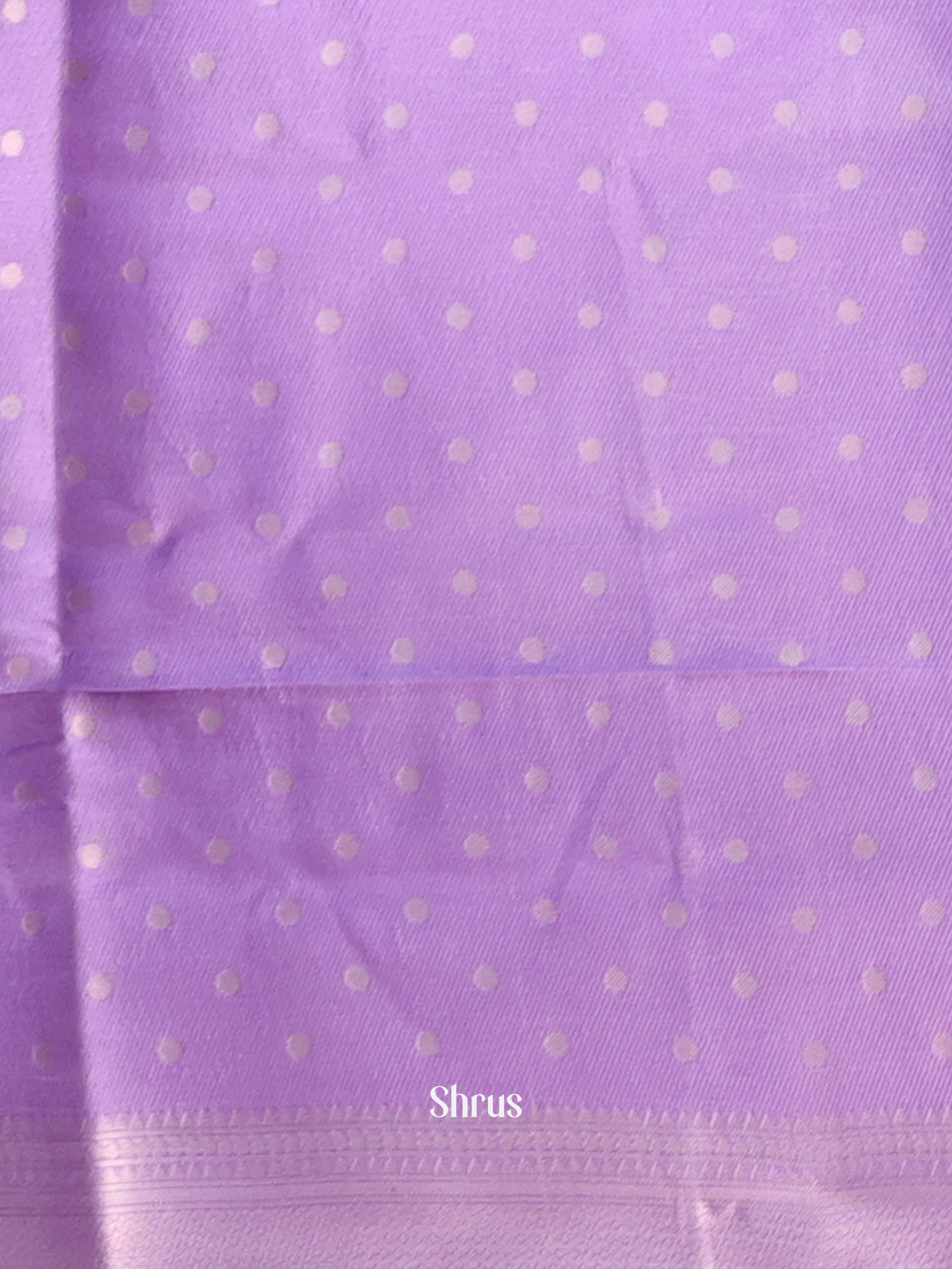 Purple- Semi Georgette Saree - Shop on Shrus.com