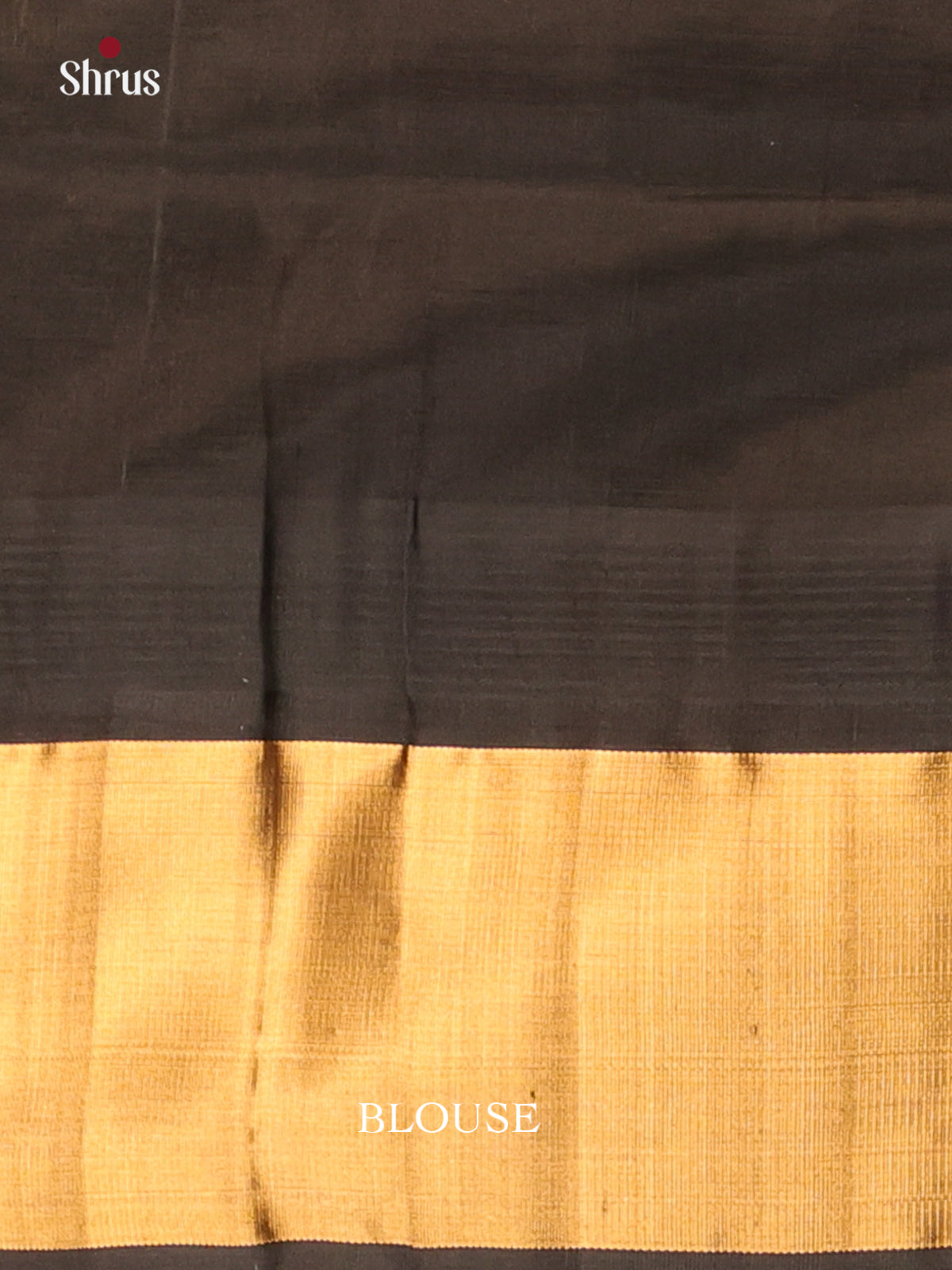Mustard & Black - Silk Cotton Saree - Shop on Shrus.com