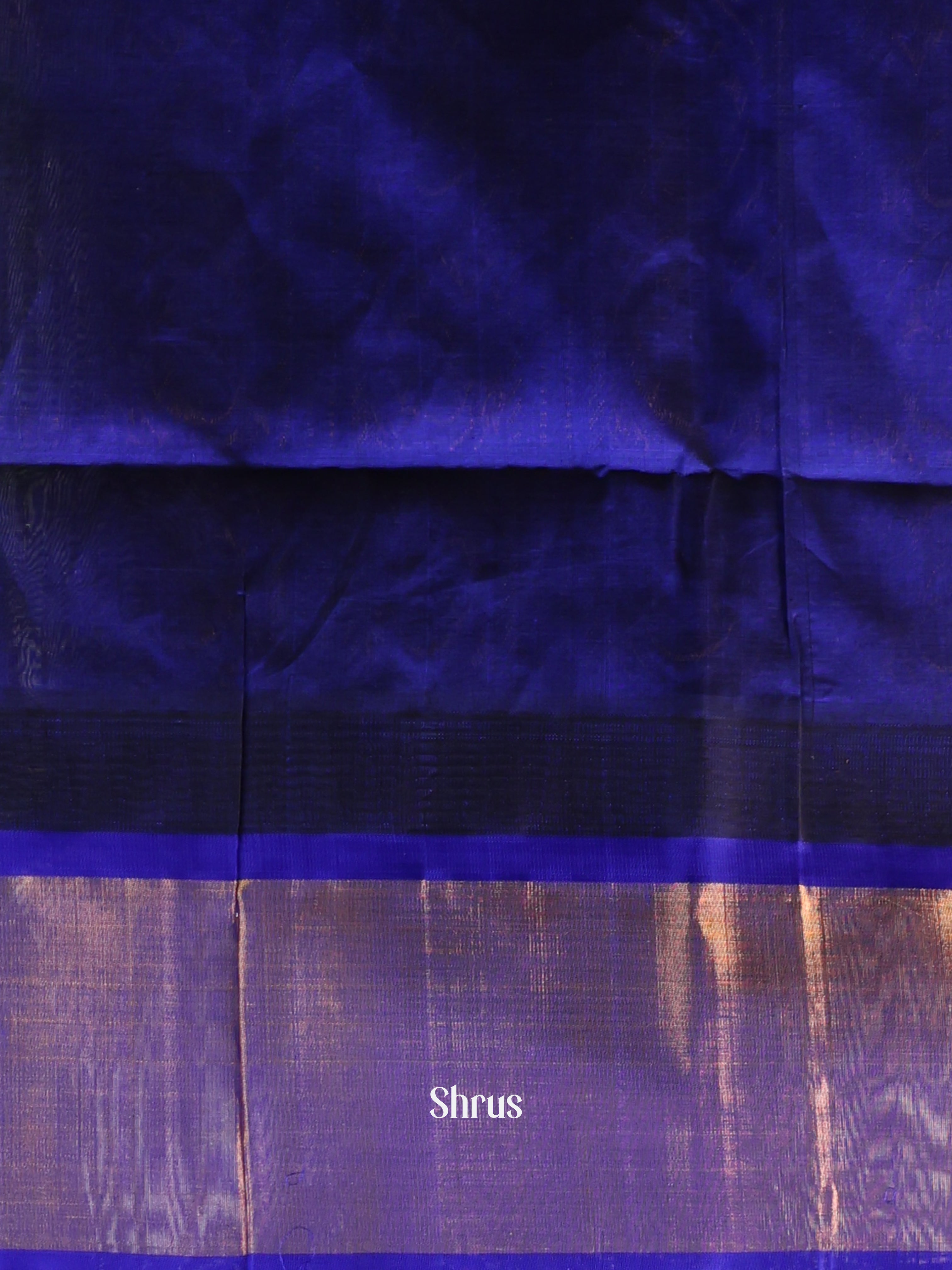 Green & Blue - Silk Cotton Saree - Shop on Shrus.com
