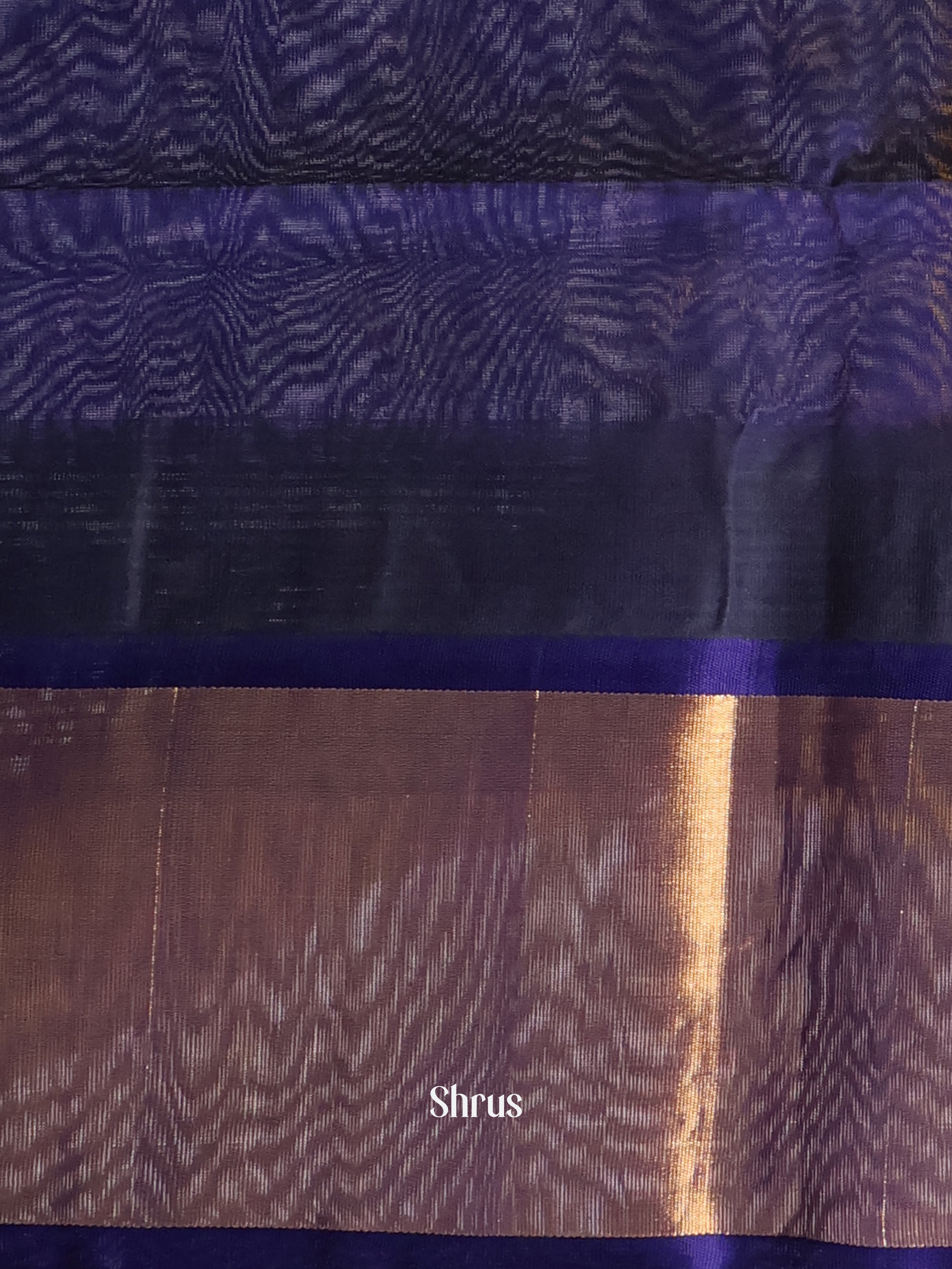 Green & Blue - Silk Cotton Saree - Shop on Shrus.com