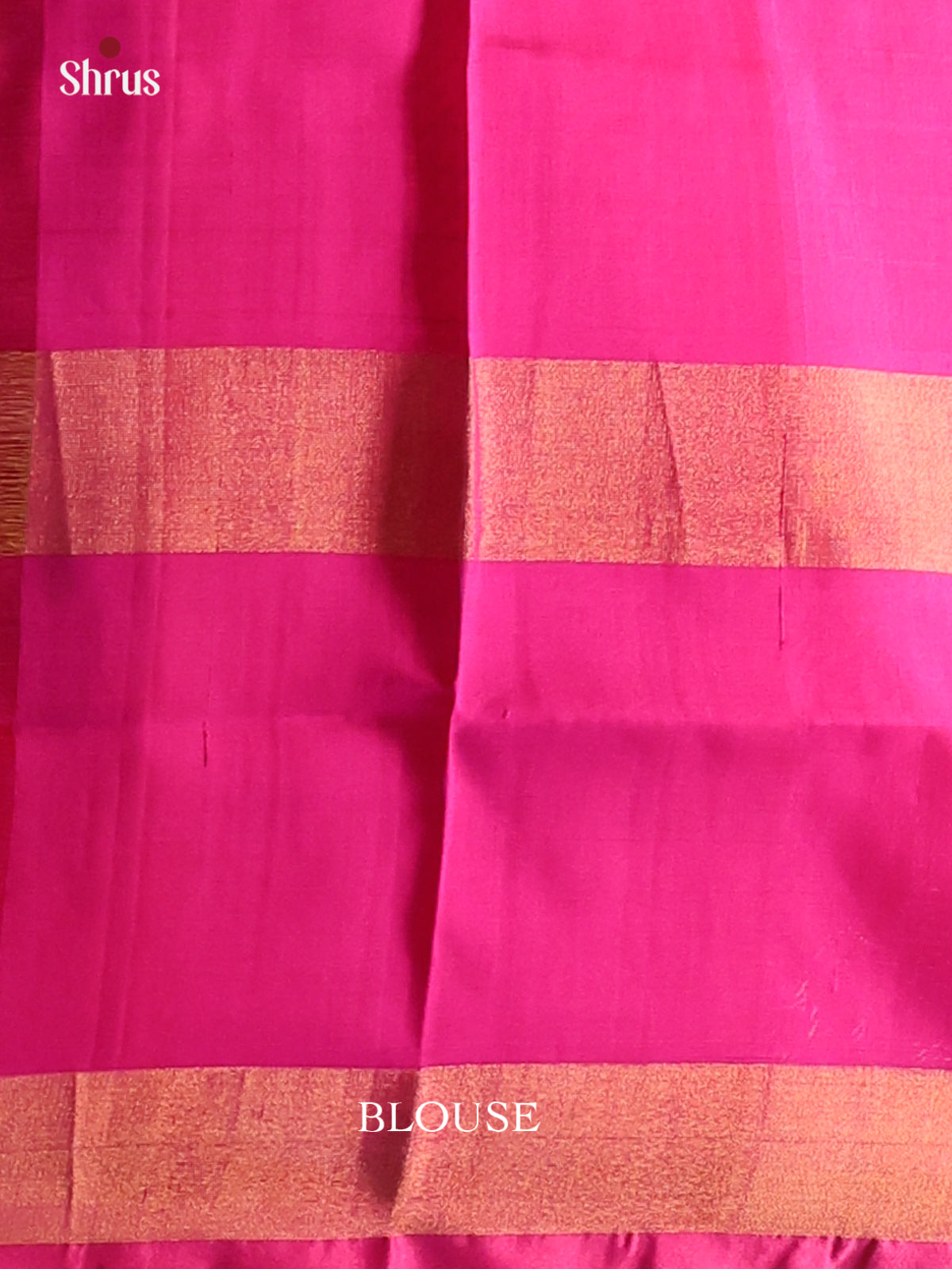 Pretty Baby Pink Uppada silk Saree with checkered pattern , rettaipet zari border - Shop on Shrus.com