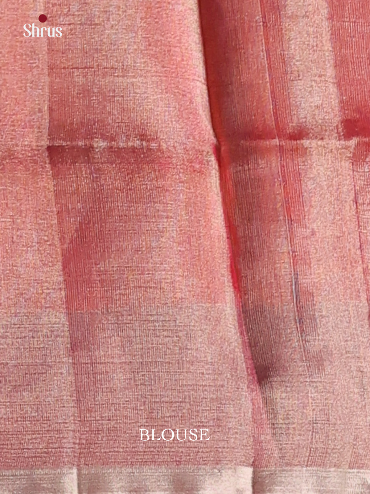 Bold Orangish Pink Uppada silk Saree with zari woven peacock , elephant buttas & equal border - Shop on Shrus.com