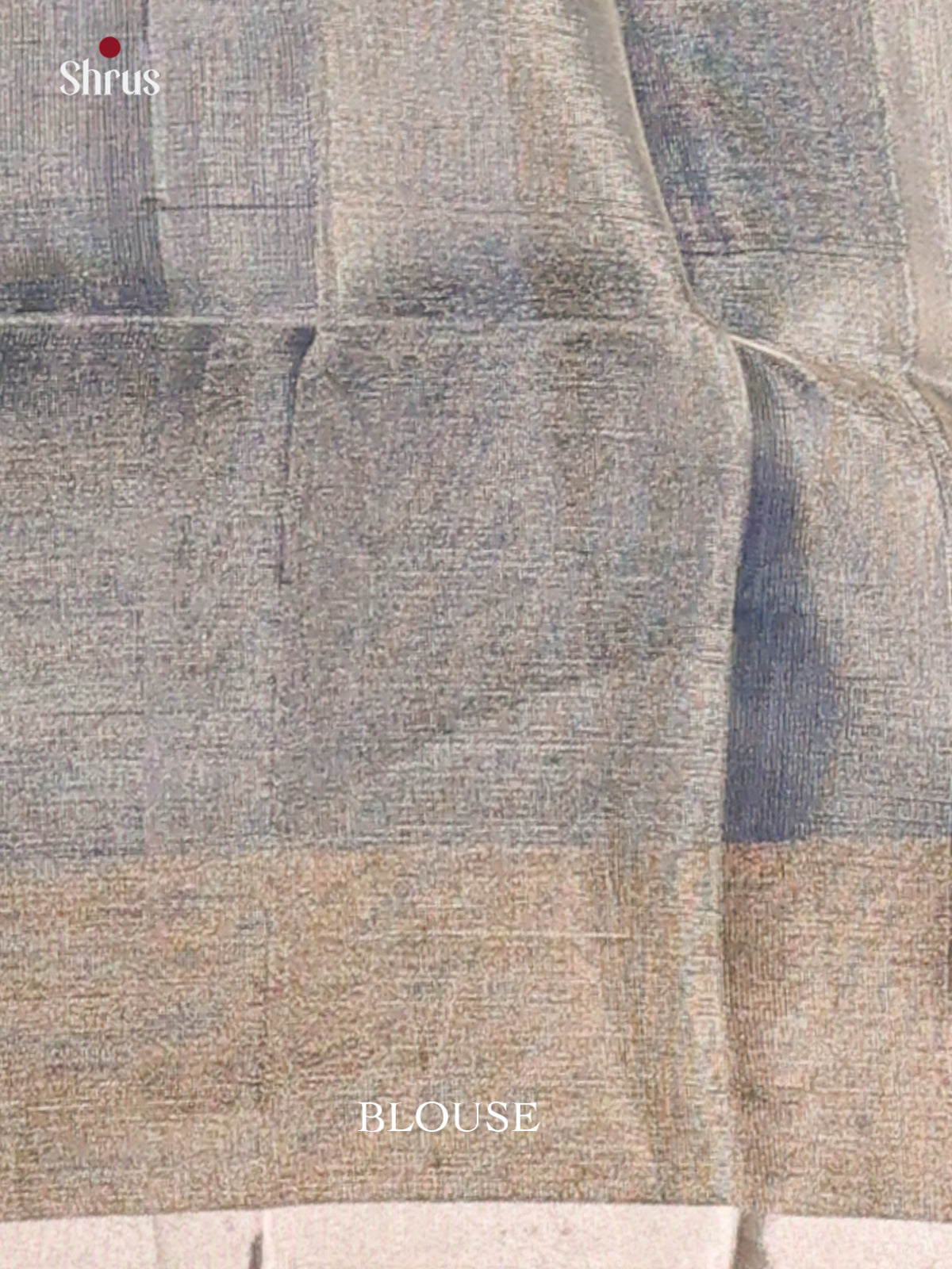 Beautifully Chic Blue Uppada silk Saree with floral buttas , floral nestling brocade pallu - Shop on Shrus.com