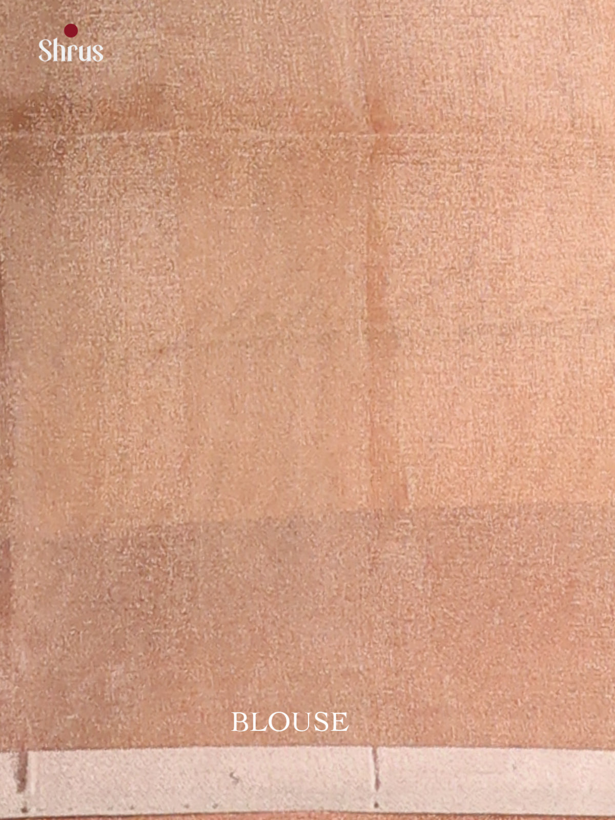 Lustrous Peach Uppada silk Saree with zari coin buttas , kaddi border - Shop on Shrus.com