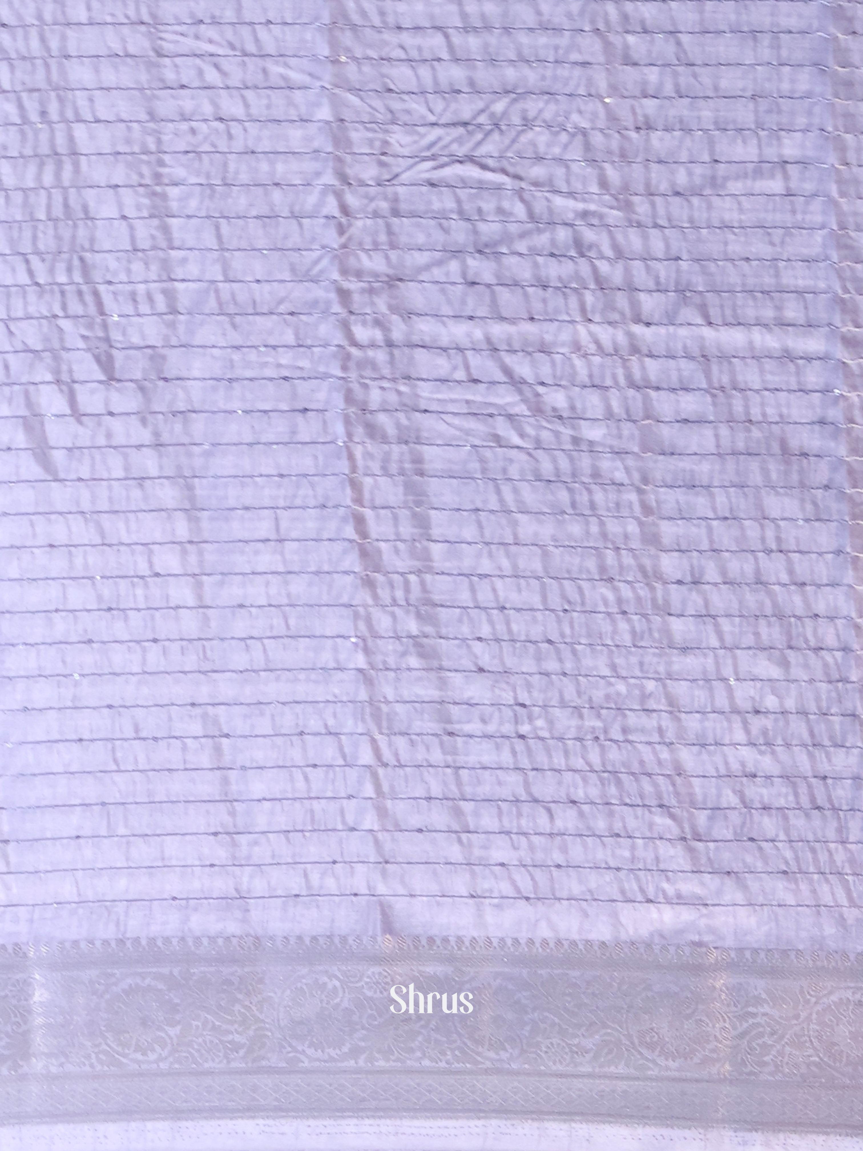 Lite Blue - Semi Tussar Saree - Shop on Shrus.com