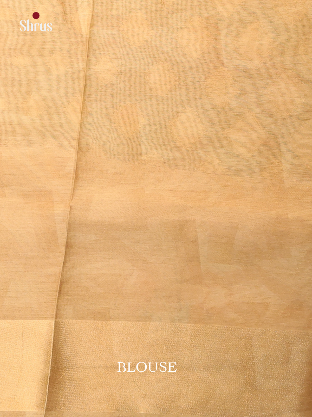 Golden - Semi Tissue Saree - Shop on Shrus.com