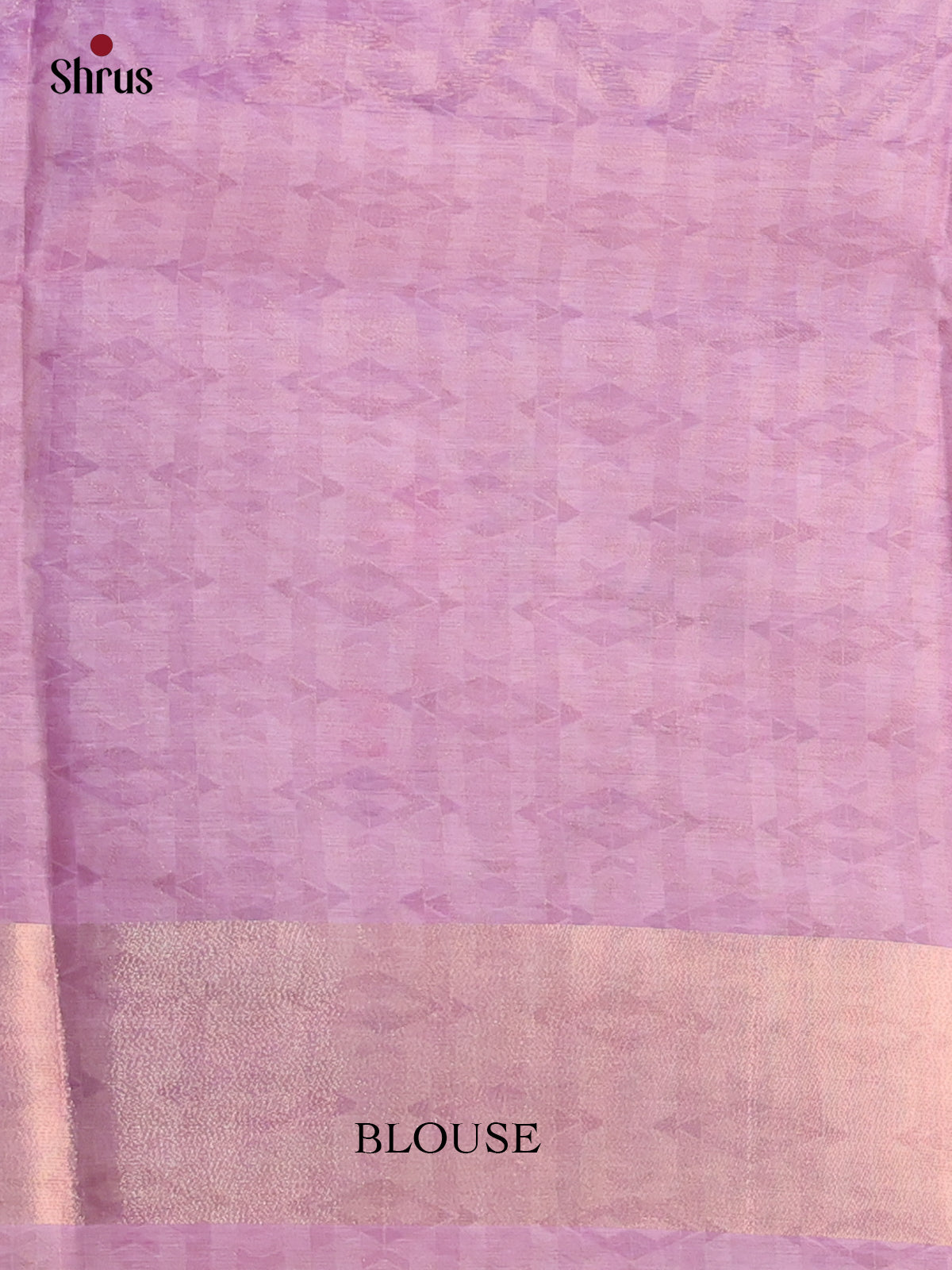 Purple & Brown - Semi Tissue Saree - Shop on Shrus.com