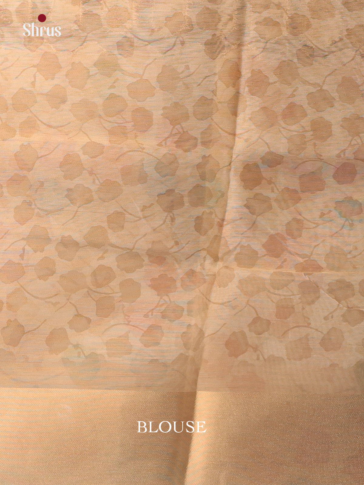 Golden - Semi Tissue Saree - Shop on Shrus.com