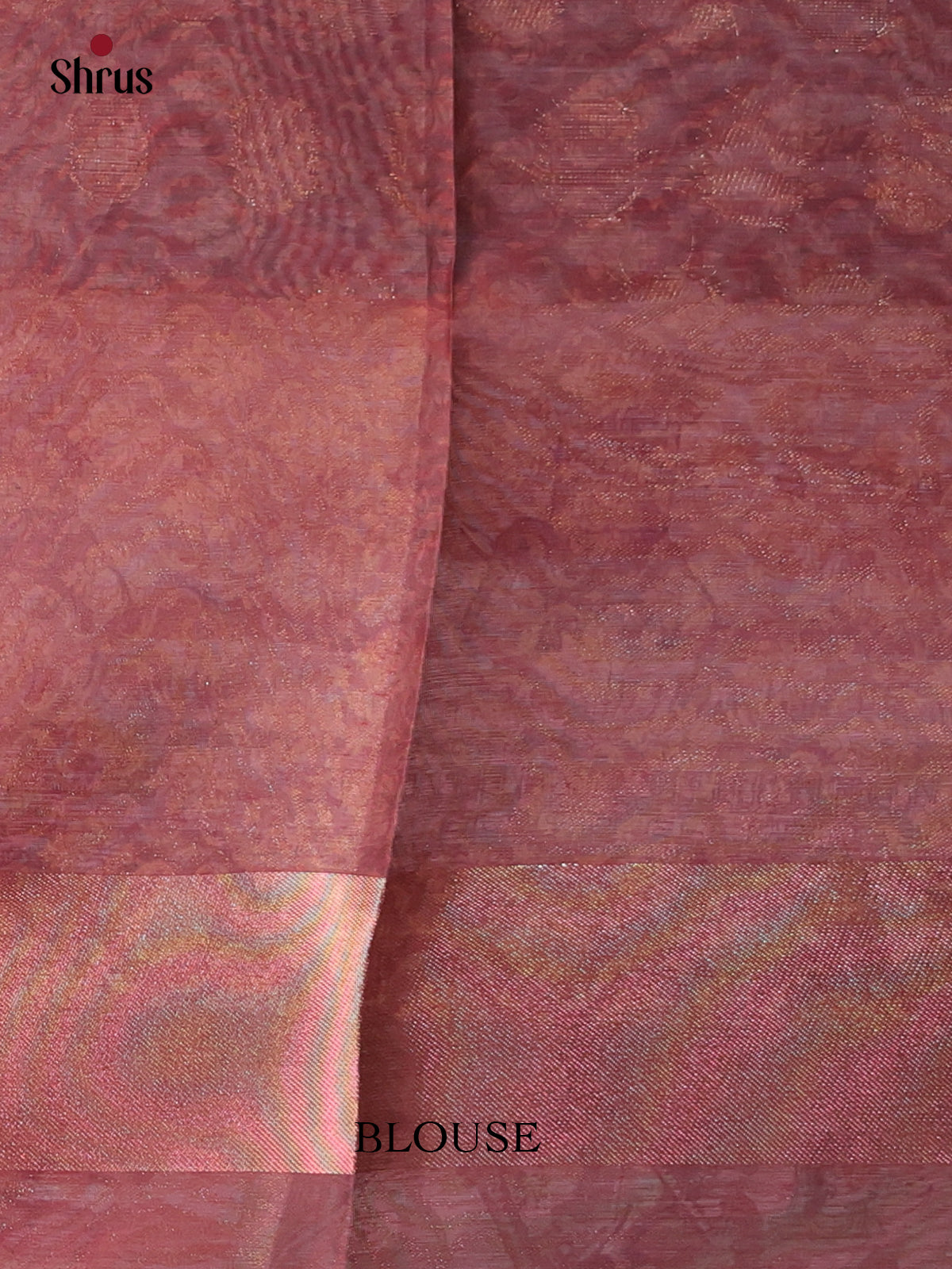 Green & Brown - Semi Tissue Saree - Shop on Shrus.com